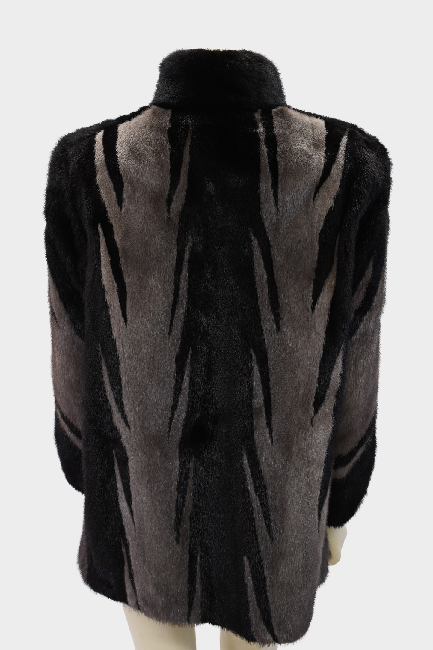 Maple Furriers Two-Tone Mink Jacket