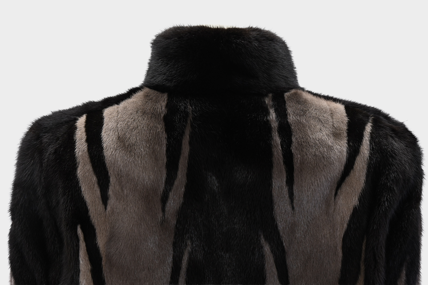 Maple Furriers Two-Tone Mink Jacket