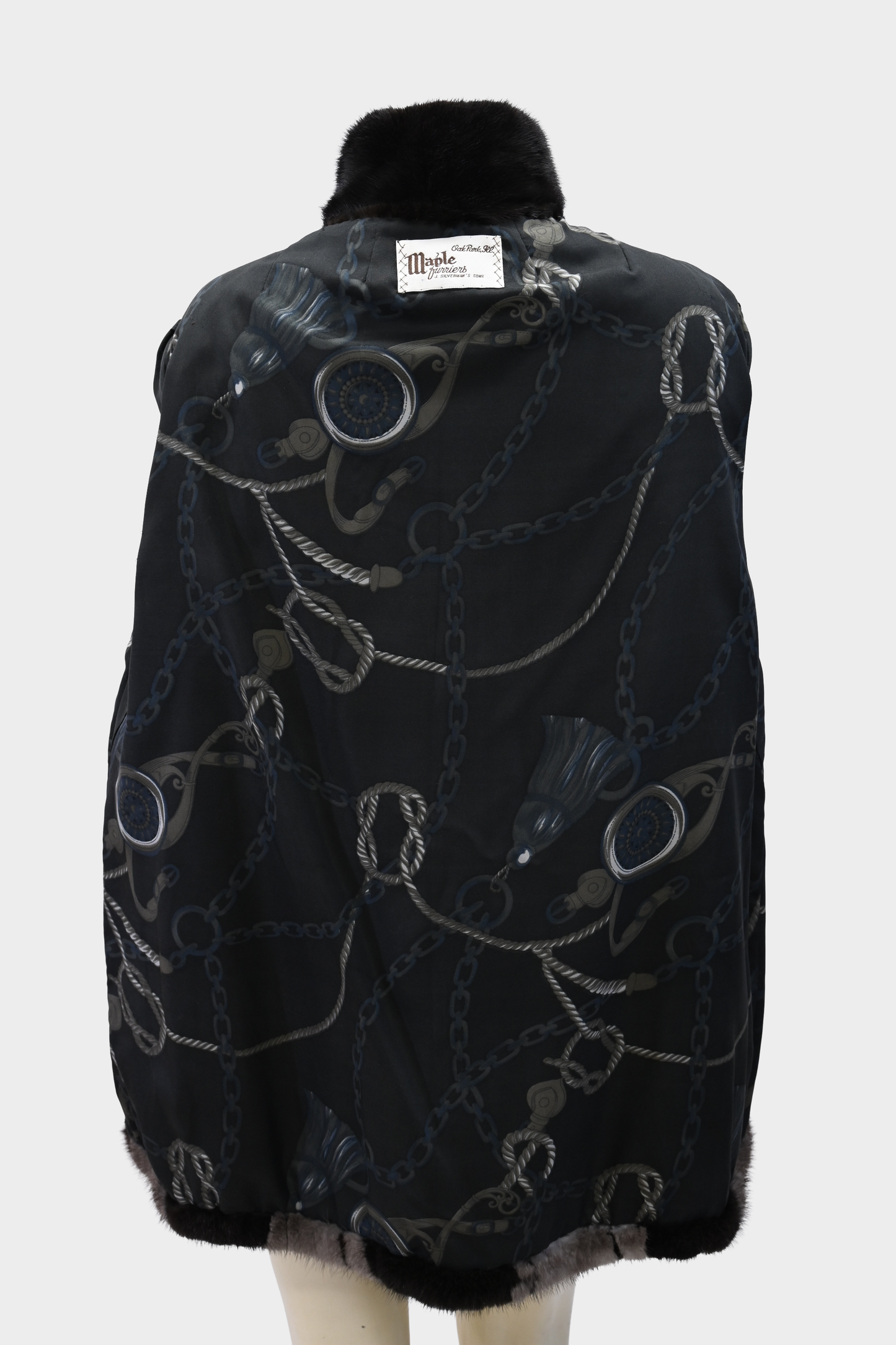 Maple Furriers Two-Tone Mink Jacket