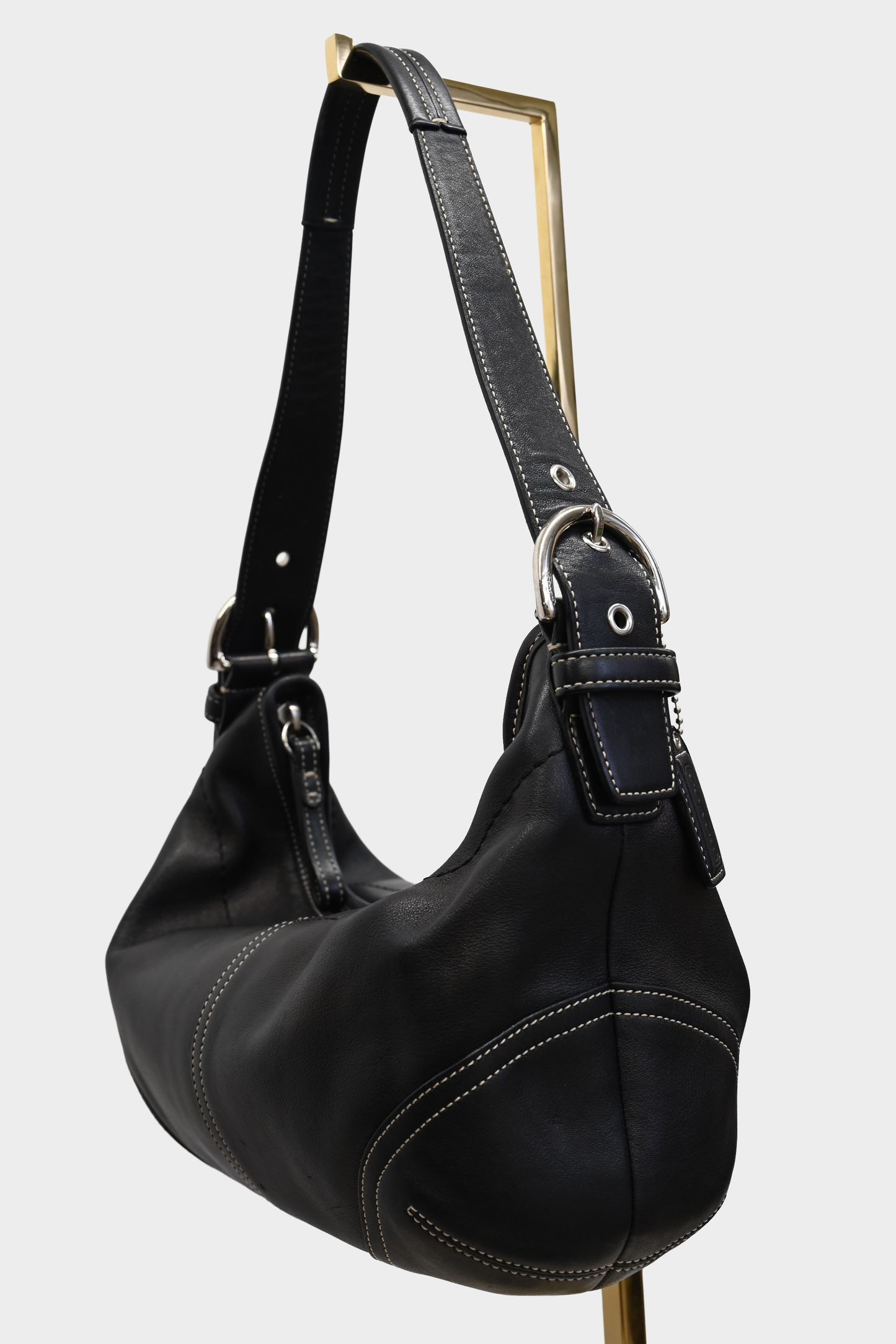 Coach Small Hobo Leather Bag