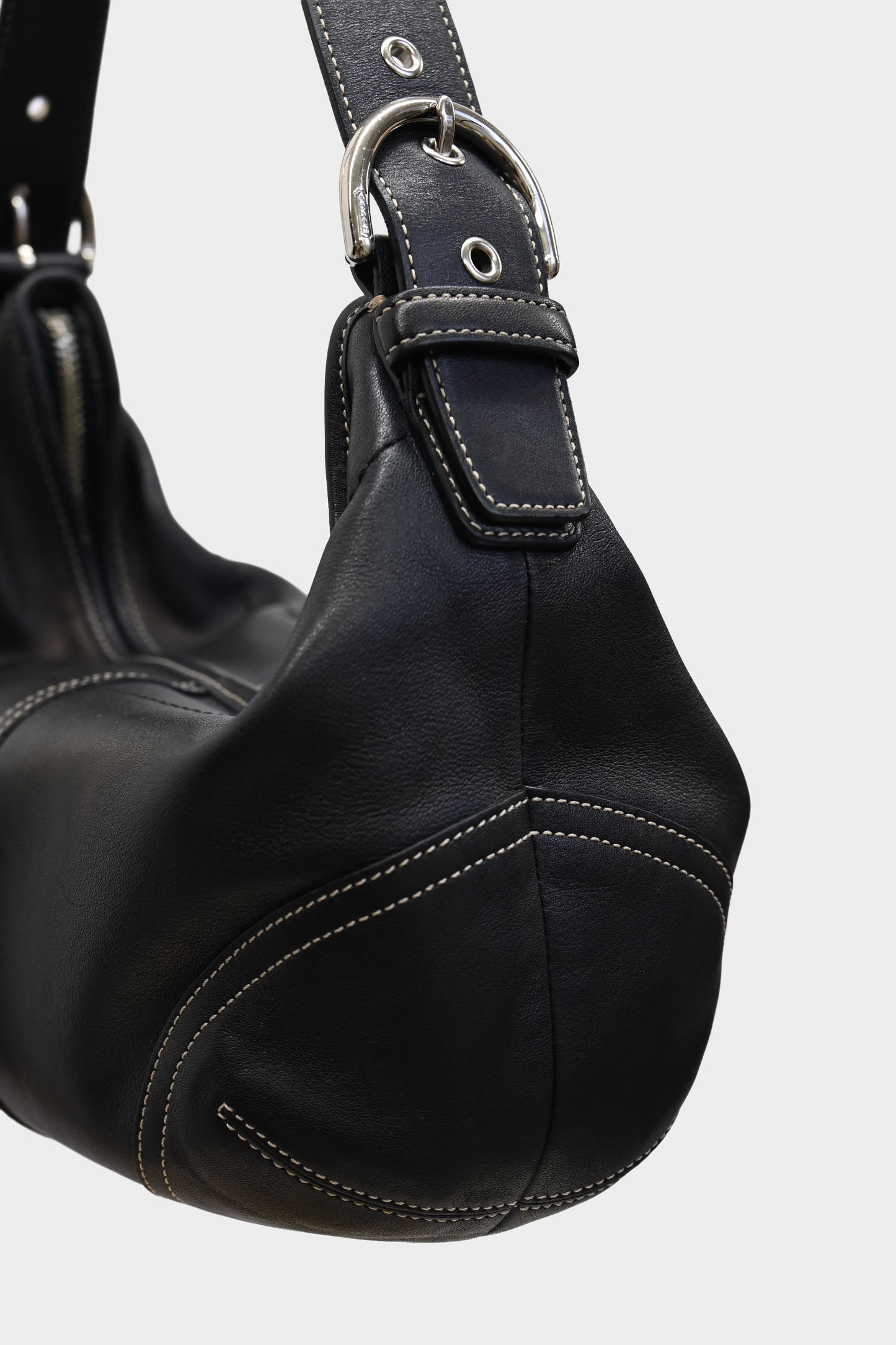 Coach Small Hobo Leather Bag