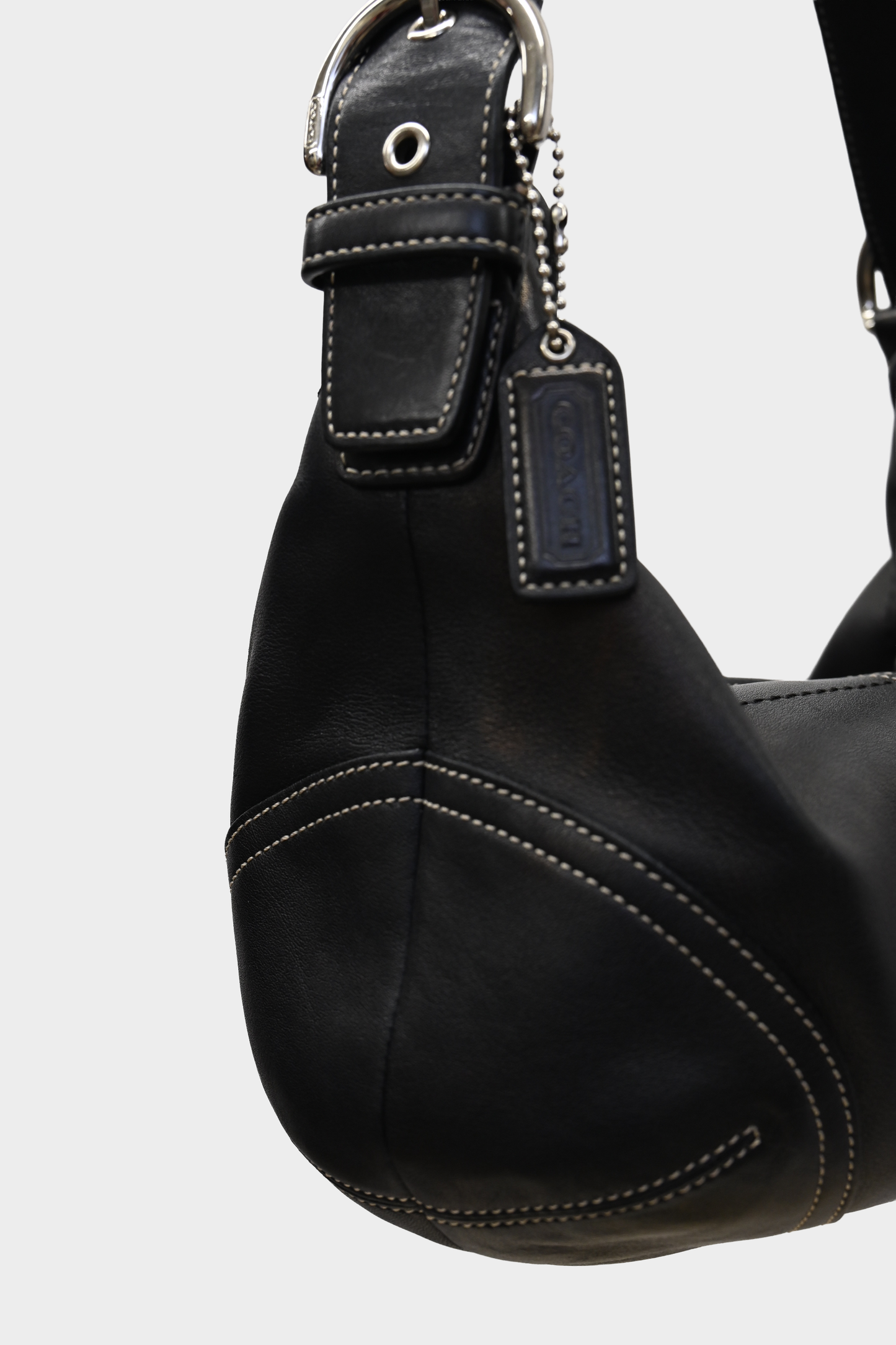 Coach Small Hobo Leather Bag