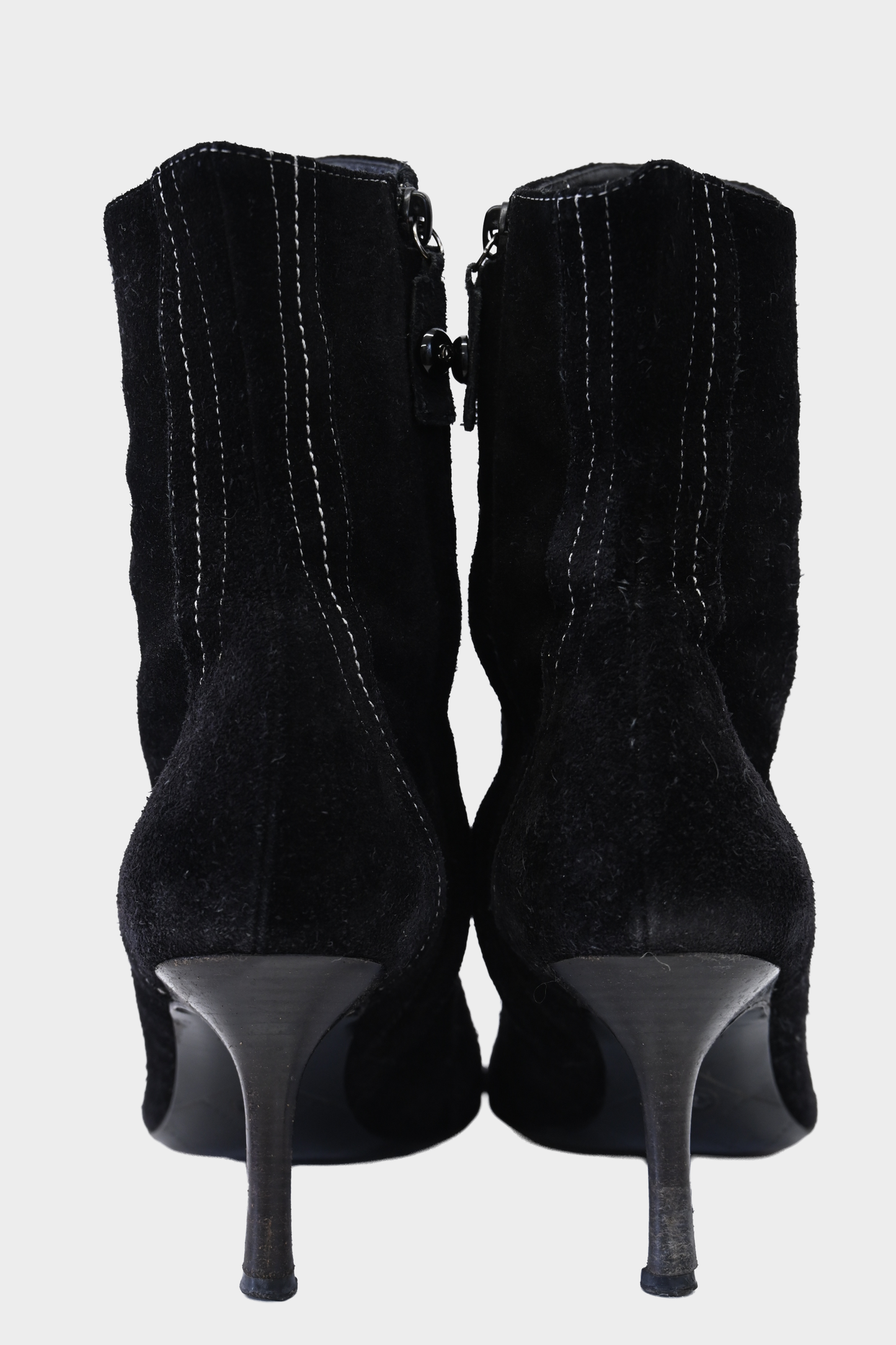 Chanel Suede Booties