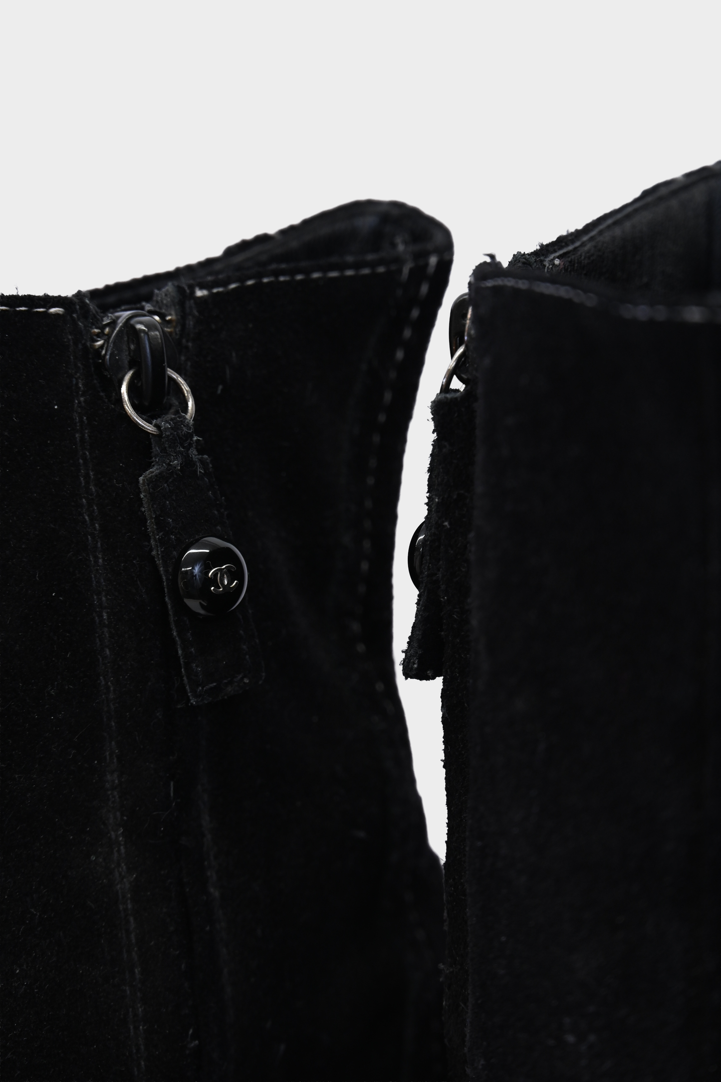 Chanel Suede Booties