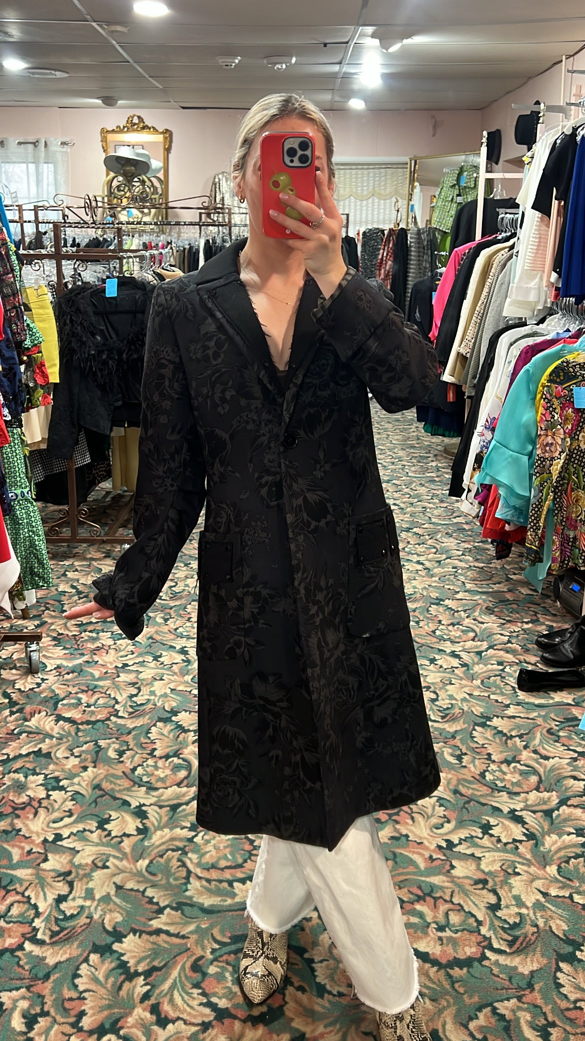 ETRO Wool Paisley Coat