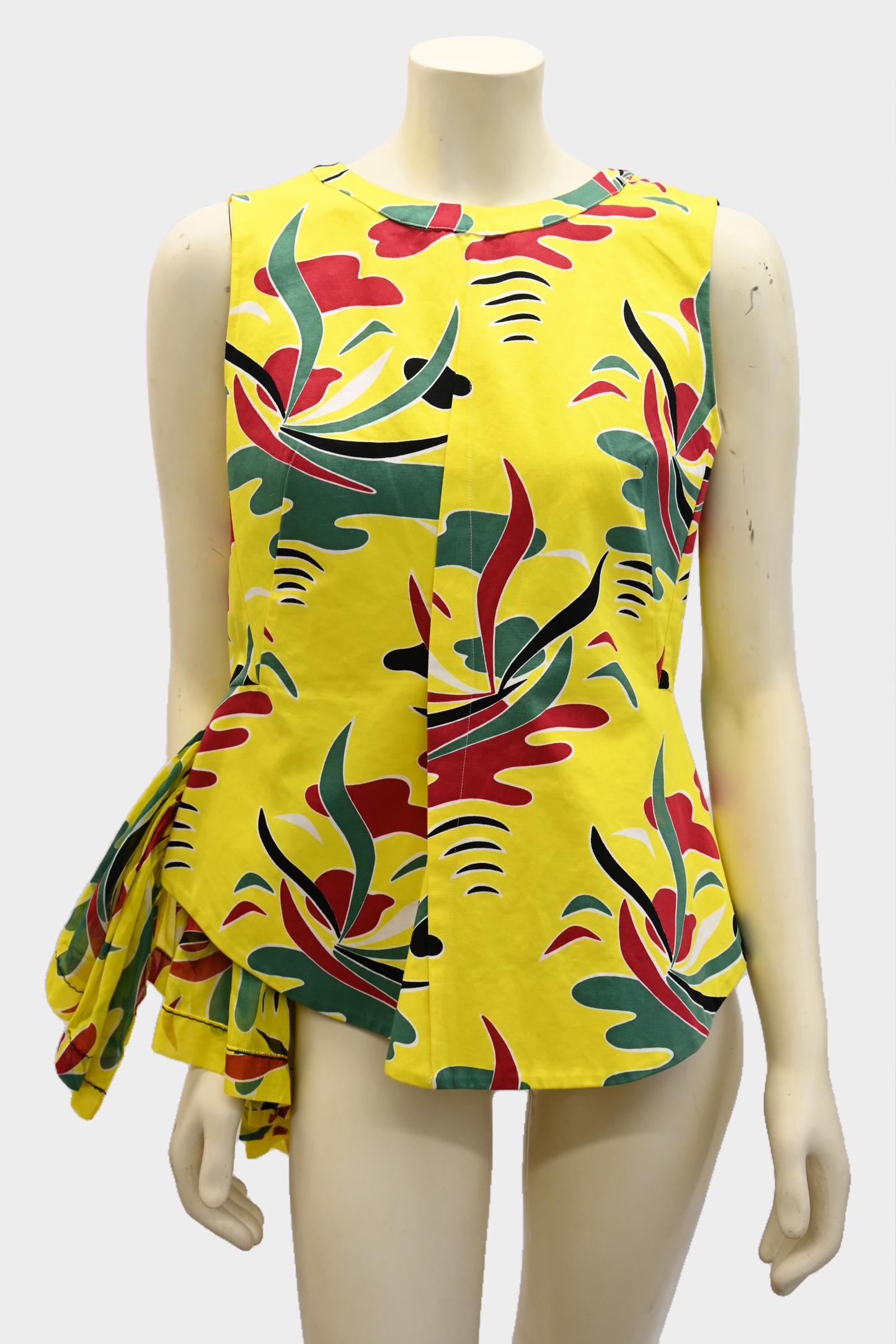 Marni Spring 2015 Runway Peplum Top