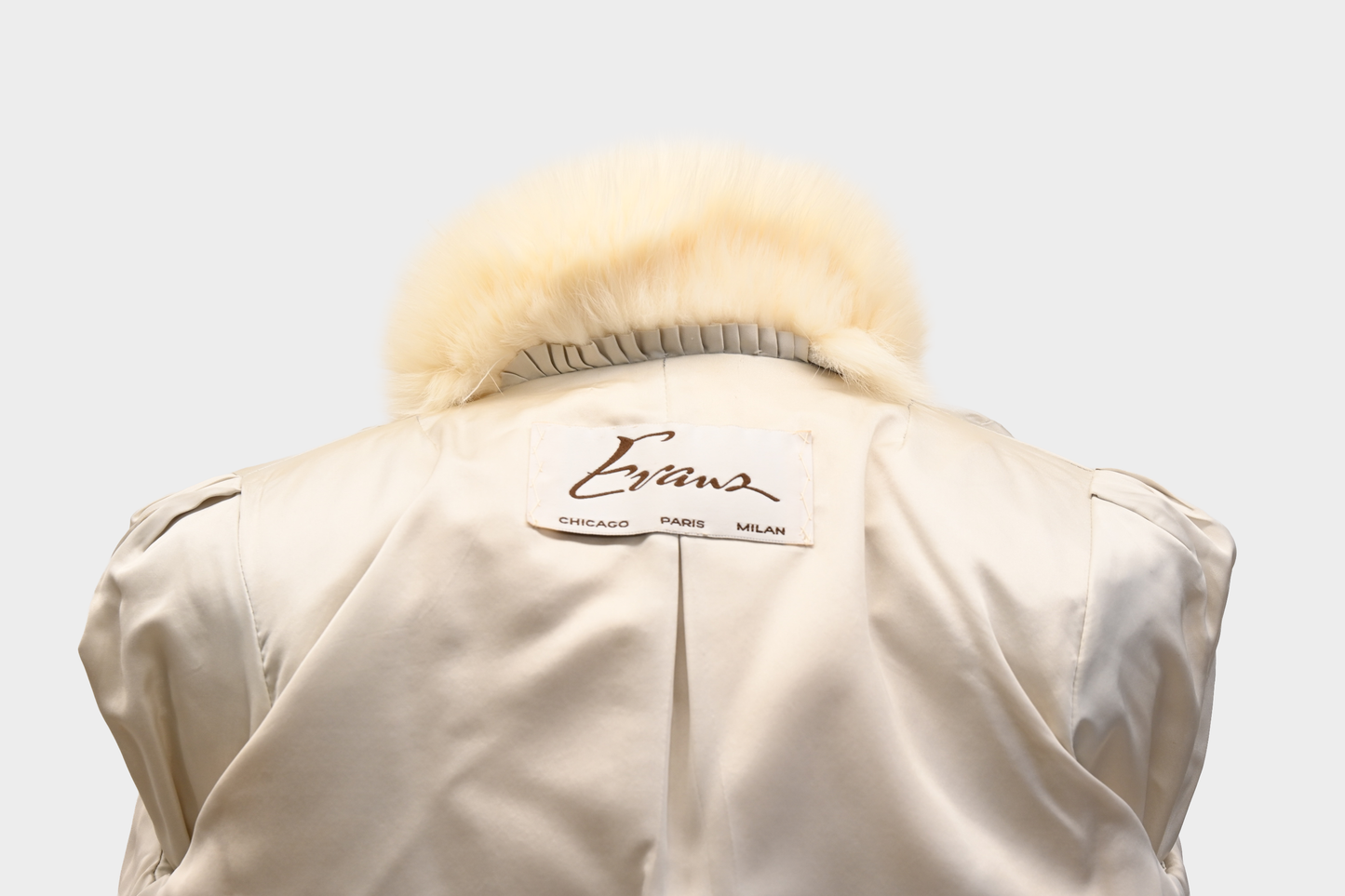 Evans Mink and Fox Fur Jacket