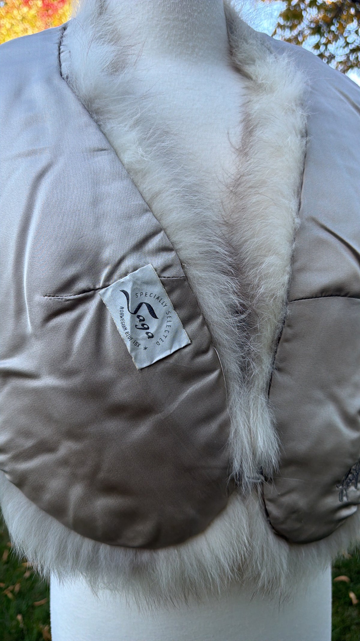 H. Himmel & Sons Saga Norwegian Blue Fox Fur Stole