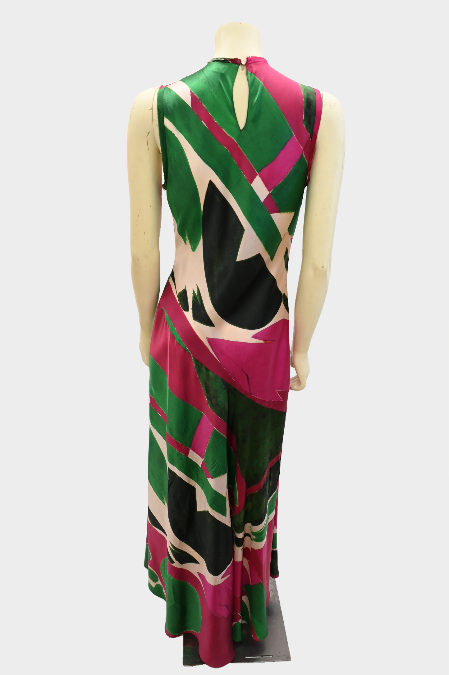 Ulla Johnson Gaea Palingenesis Runway Opening Look Silk Dress