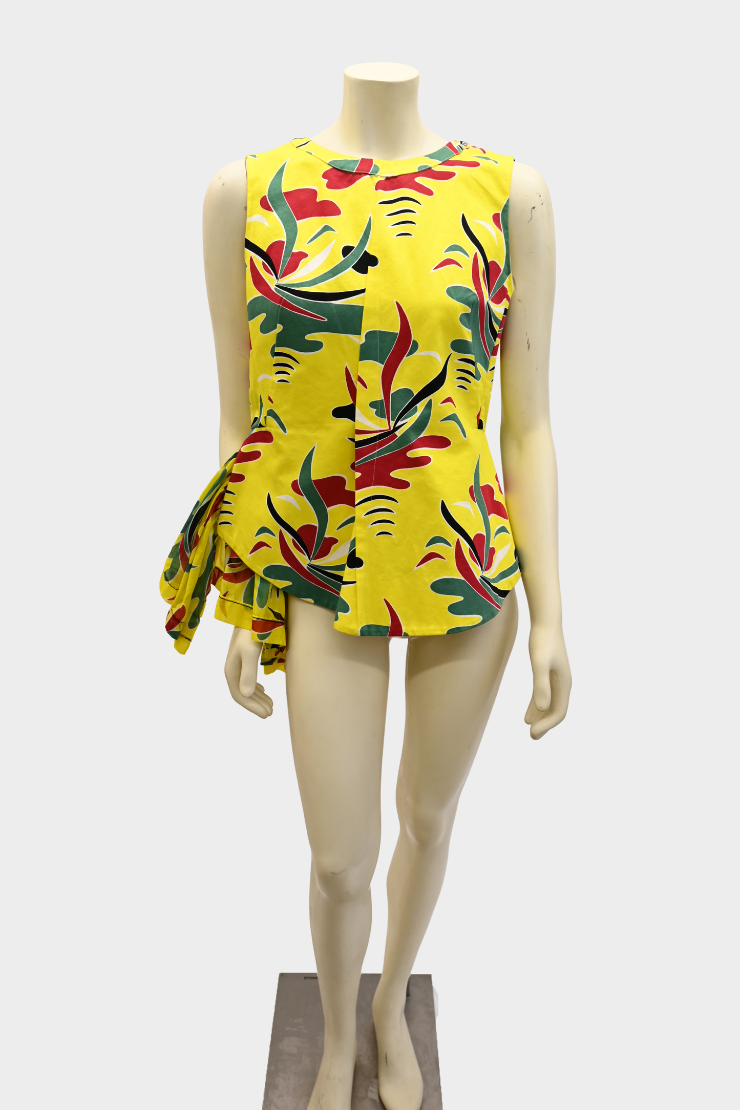 Marni Spring 2015 Runway Peplum Top