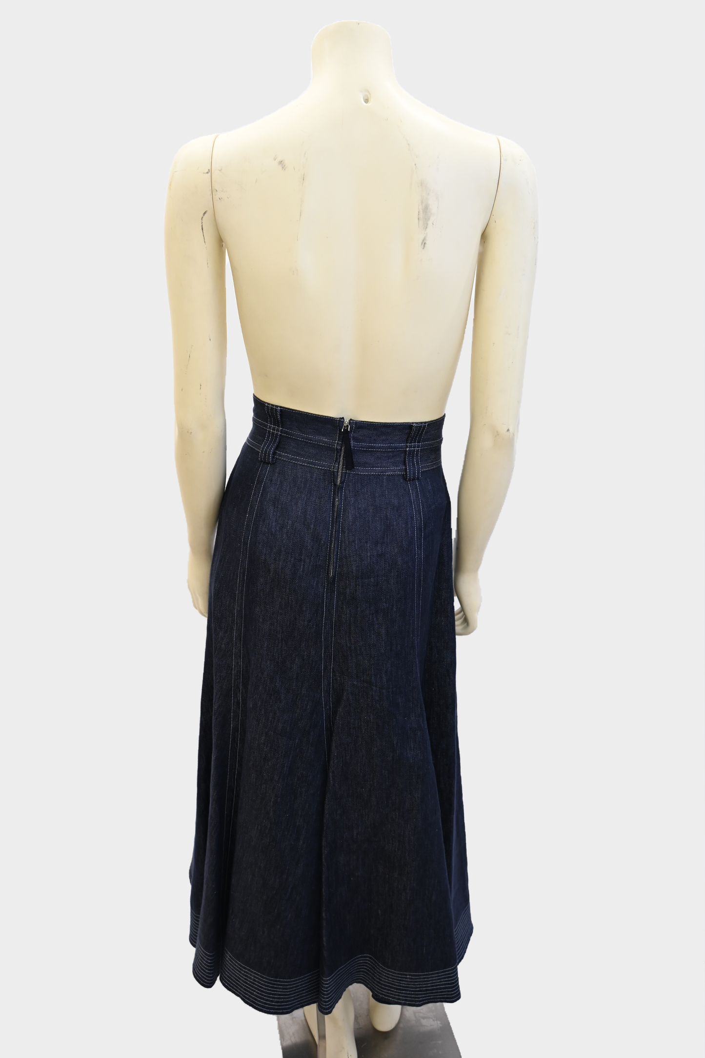 Gabriela Hearst Linen Midi Skirt