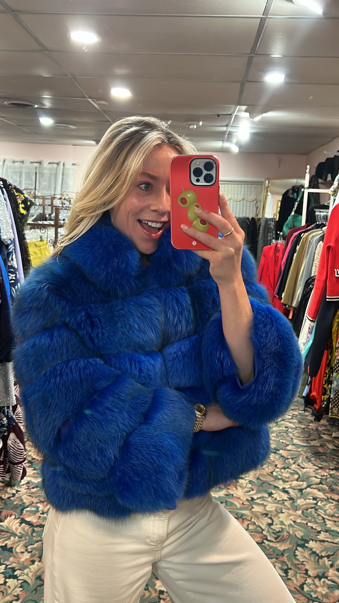 Fox Fur Jacket