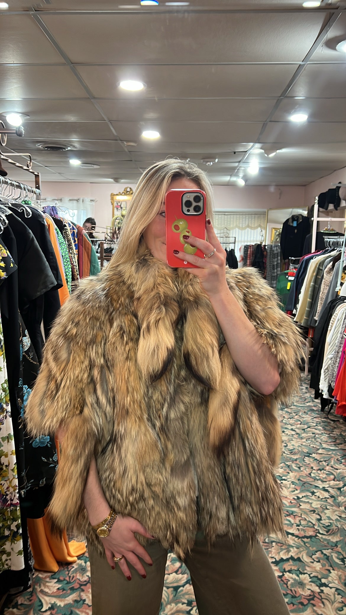 Tanuki Fur Jacket