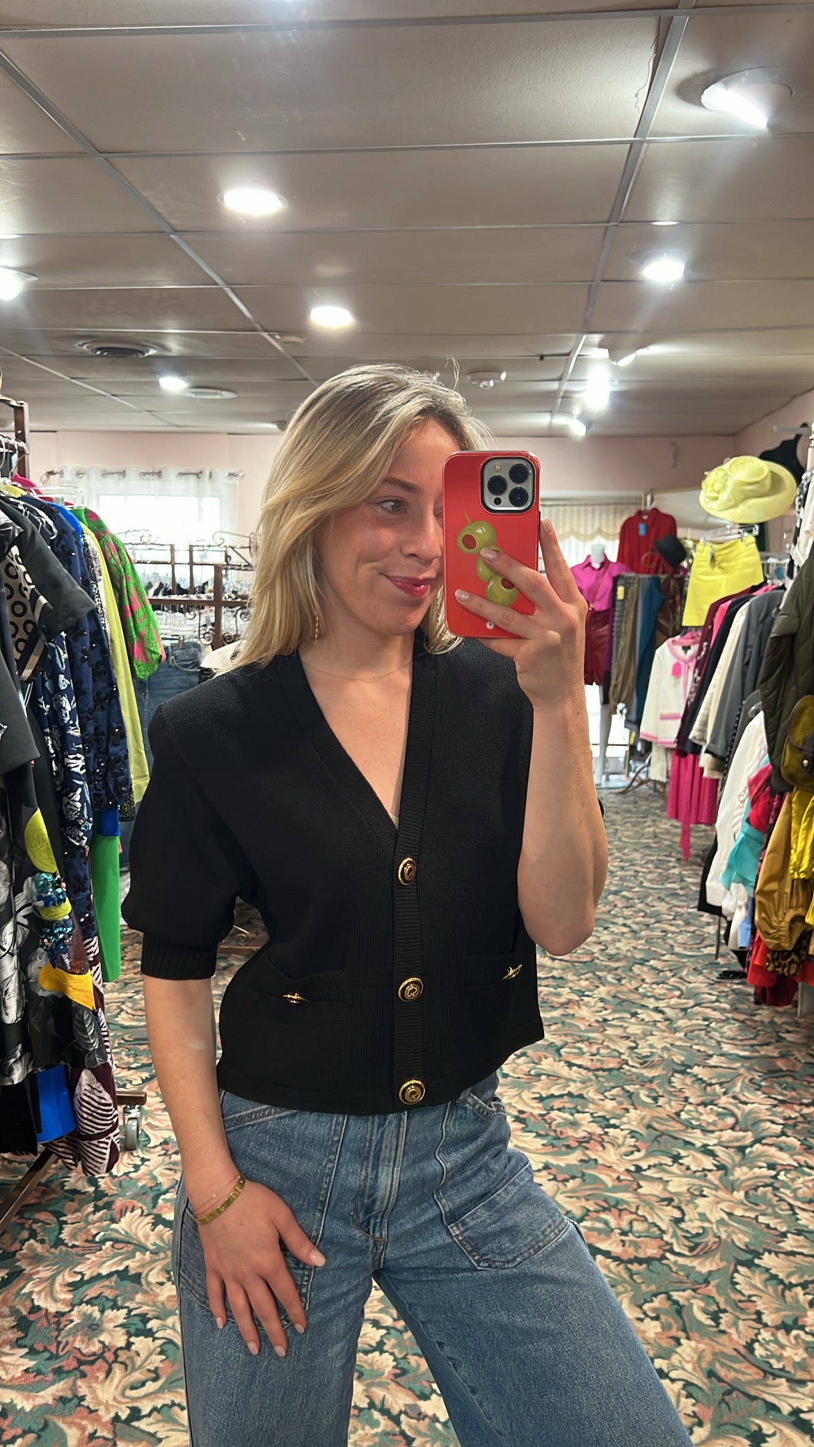 St. John Santana Knit Cropped Jacket