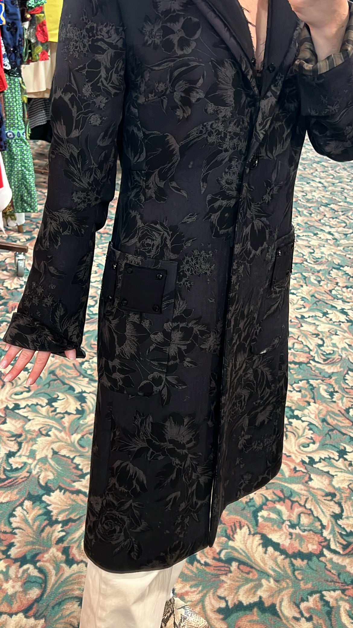 ETRO Wool Paisley Coat