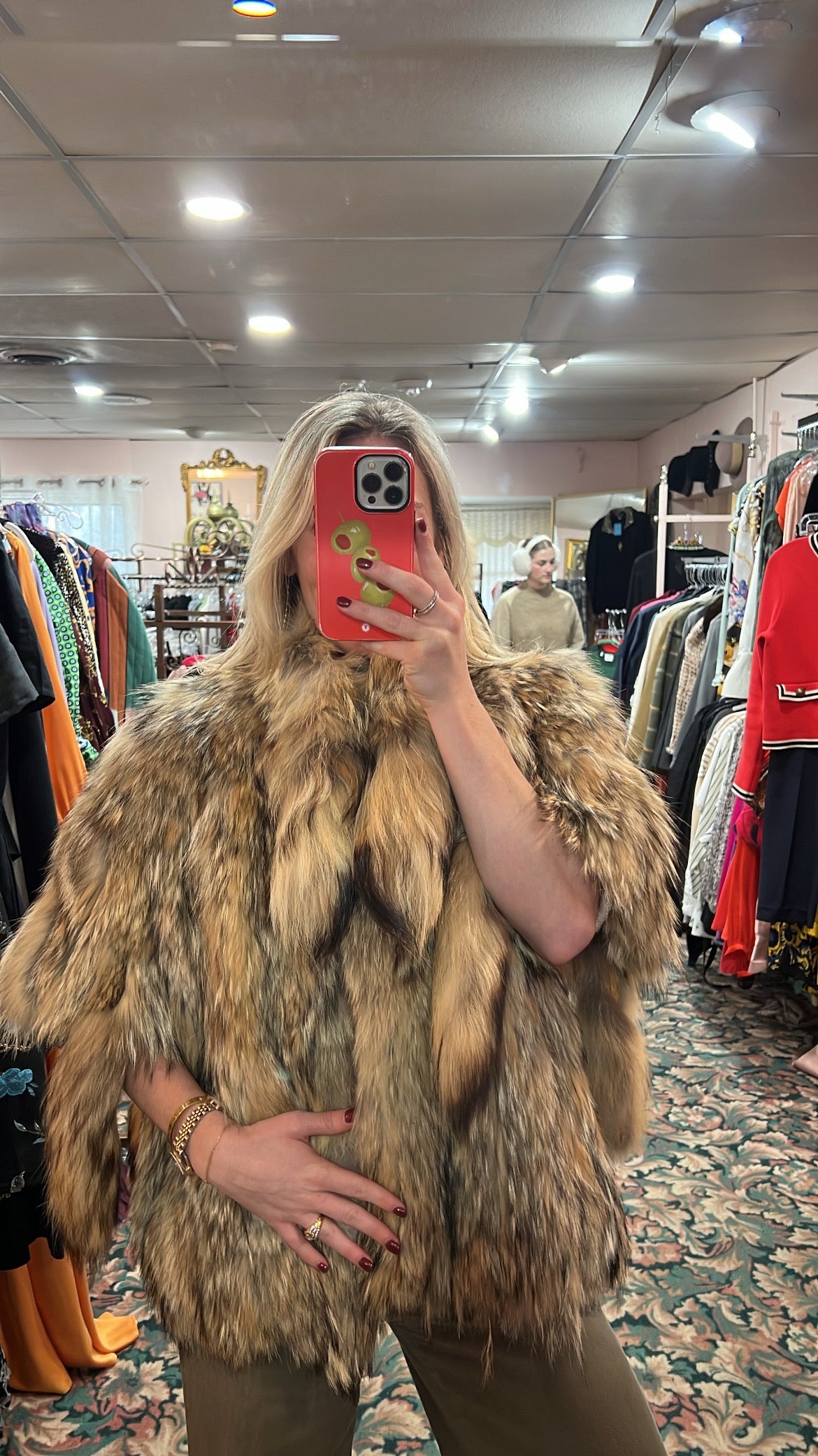 Tanuki Fur Jacket