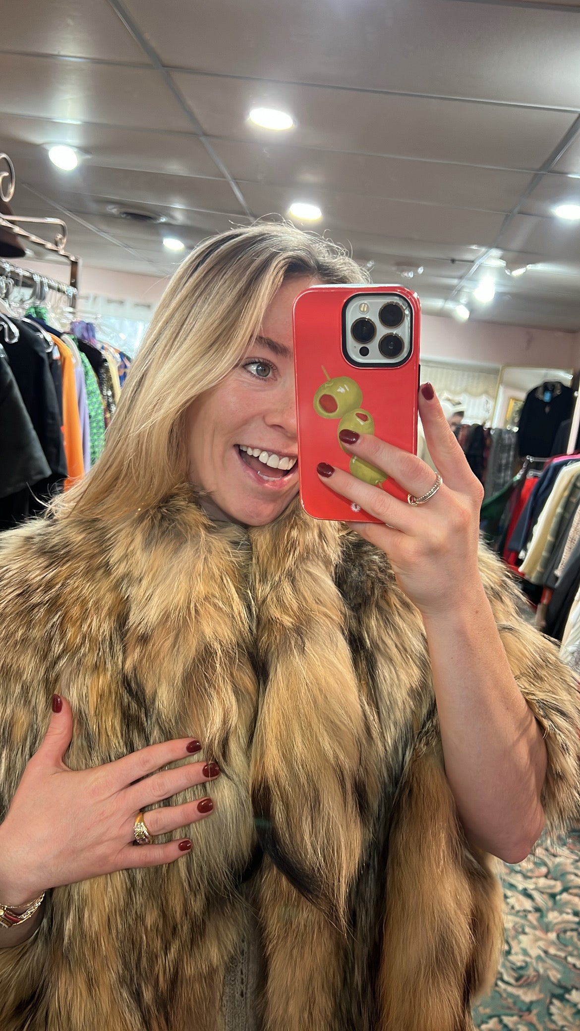Tanuki Fur Jacket