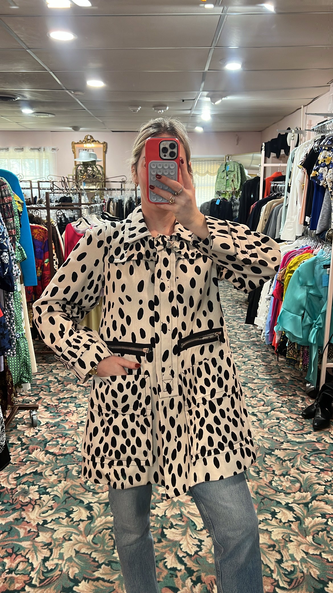 Sonia Rykiel Dalmation Jacket