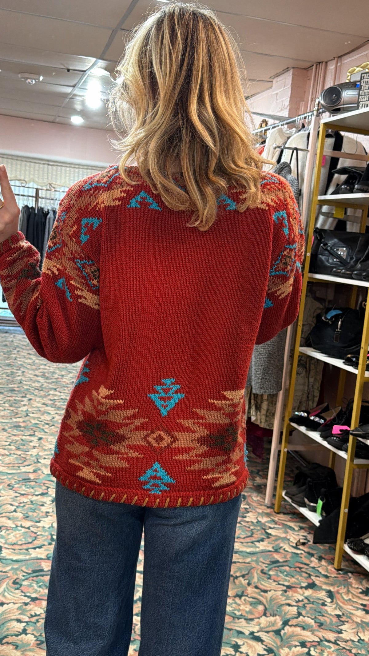 Ralph Lauren Country Western Sweater Rare