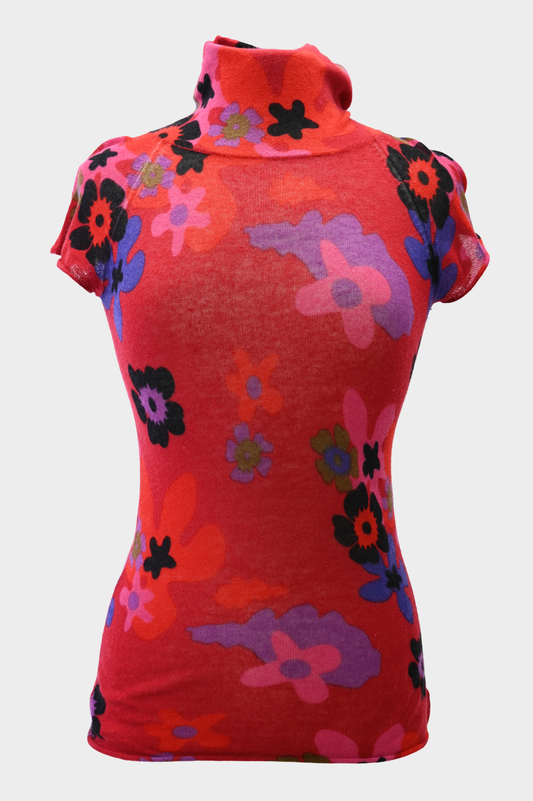 Armani Floral Cashmere Sweater