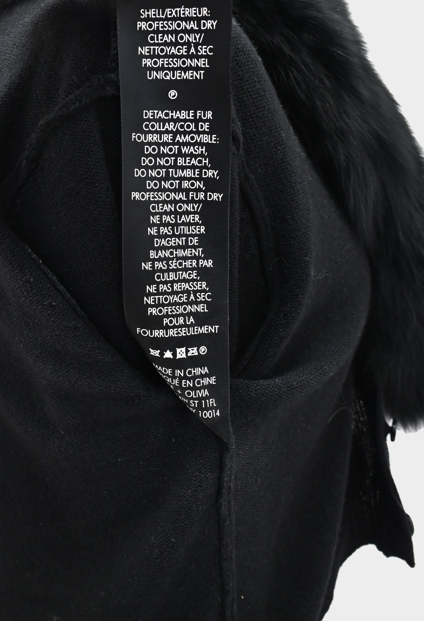 Alice & Olivia Fox Fur Sweater