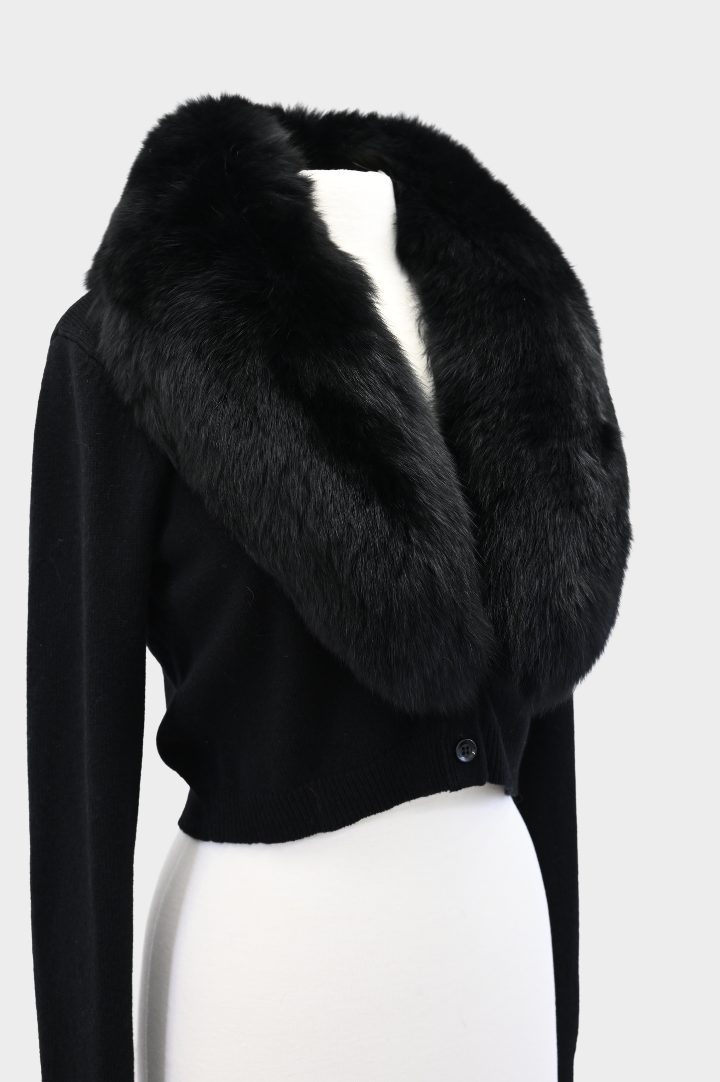 Alice & Olivia Fox Fur Sweater