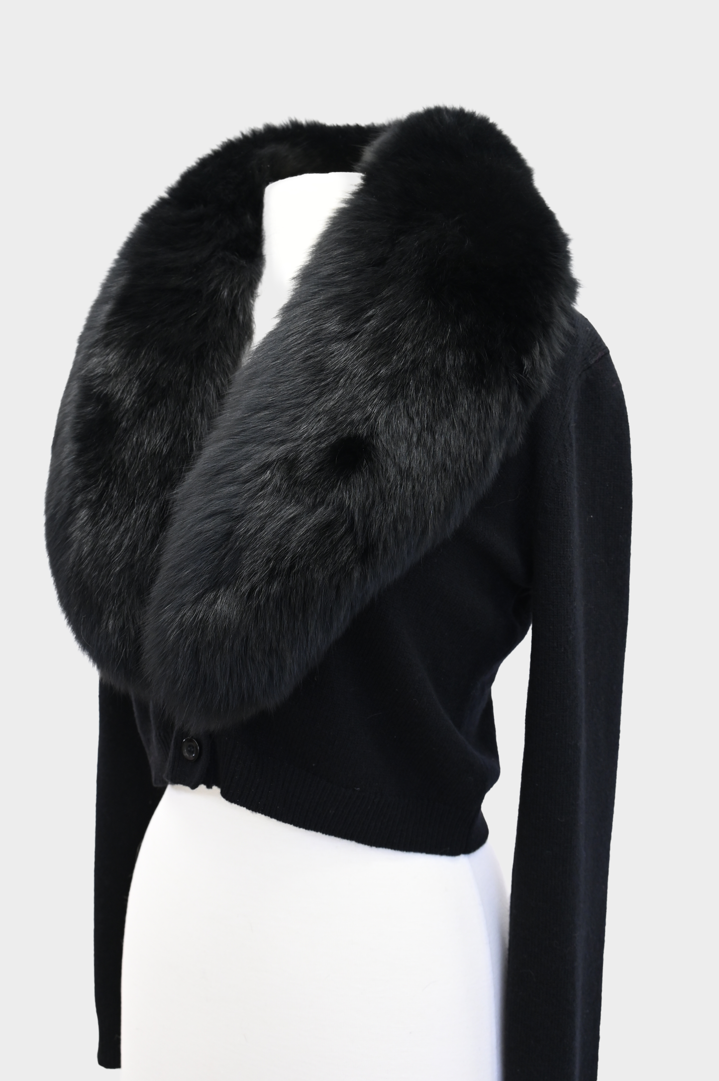 Alice & Olivia Fox Fur Sweater