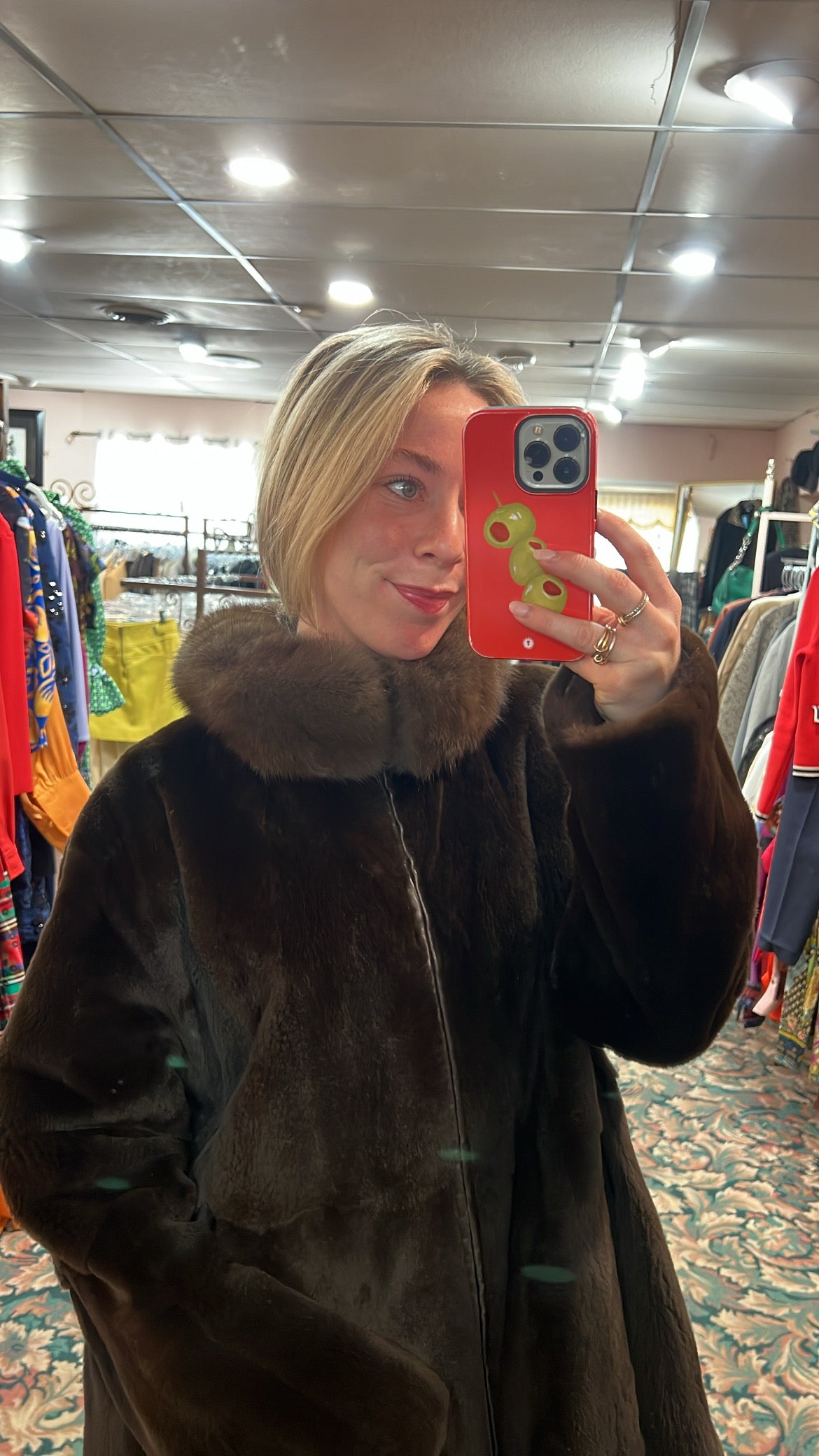 Mink & Leather Jacket