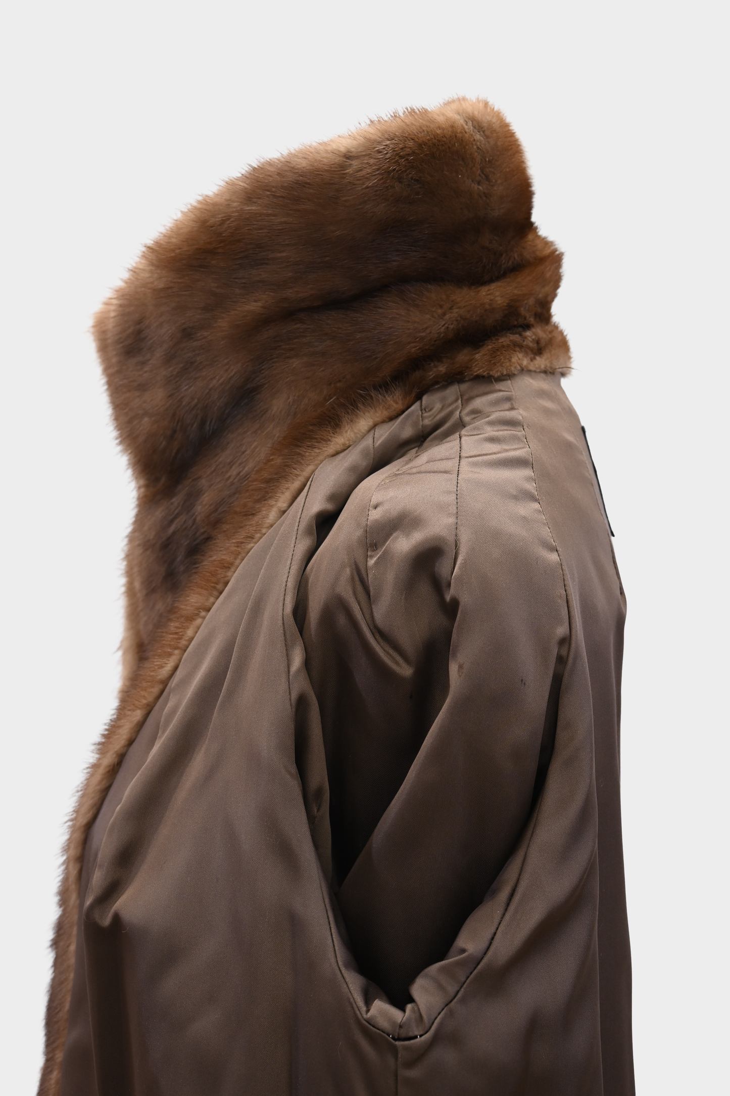 Bruno & Joseph Brown Mink Fur Coat
