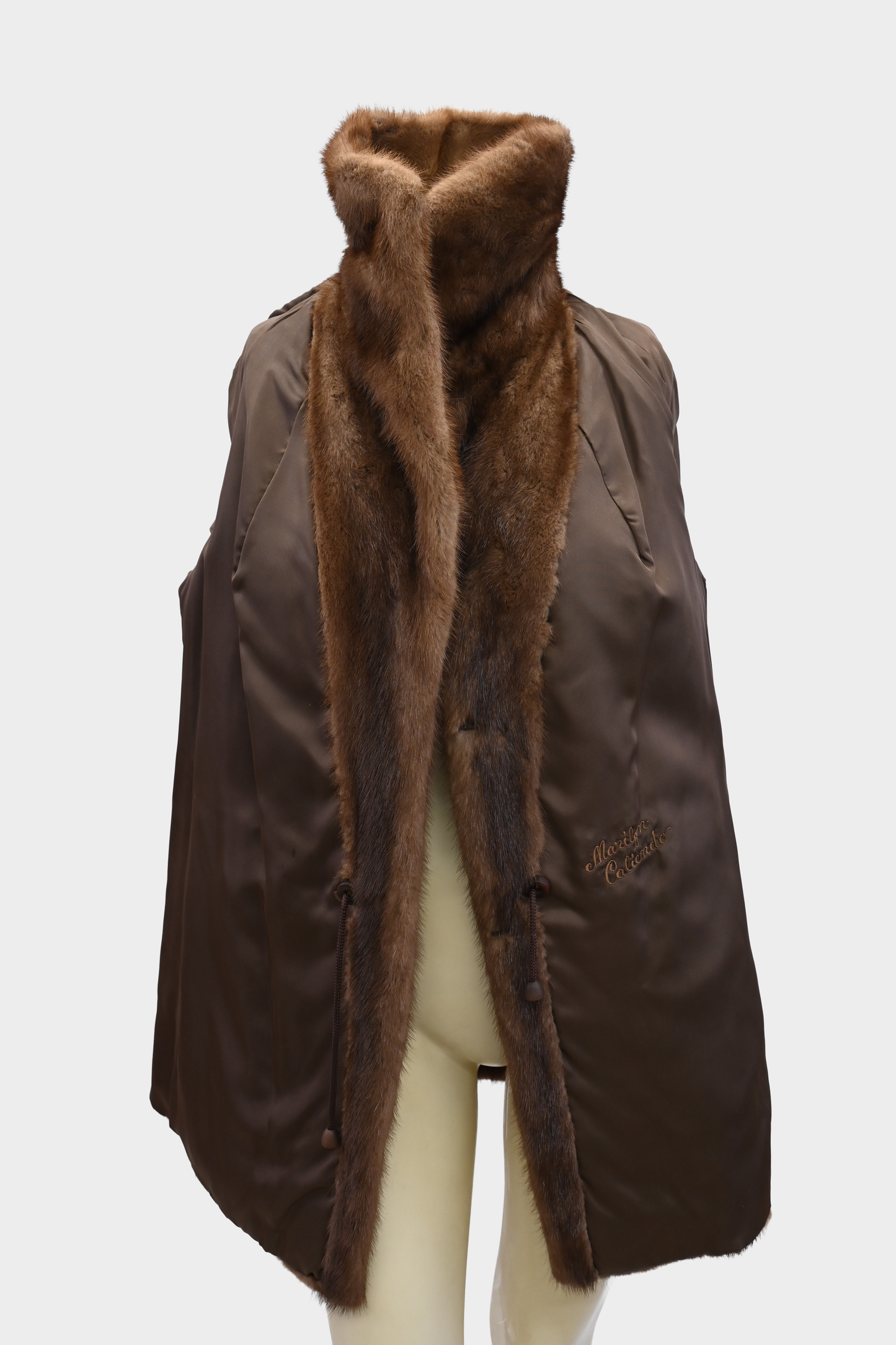 Bruno & Joseph Brown Mink Fur Coat