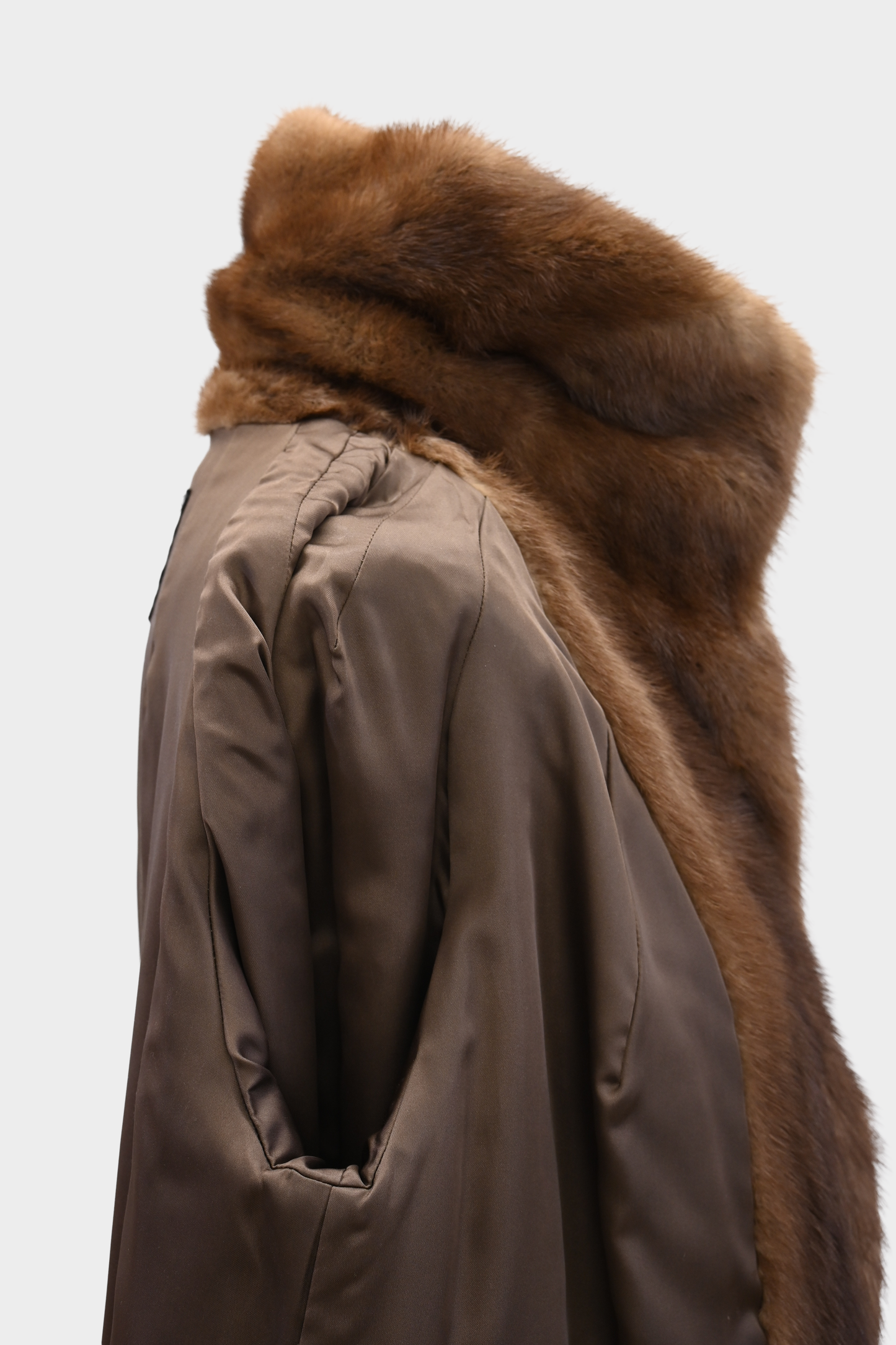 Bruno & Joseph Brown Mink Fur Coat