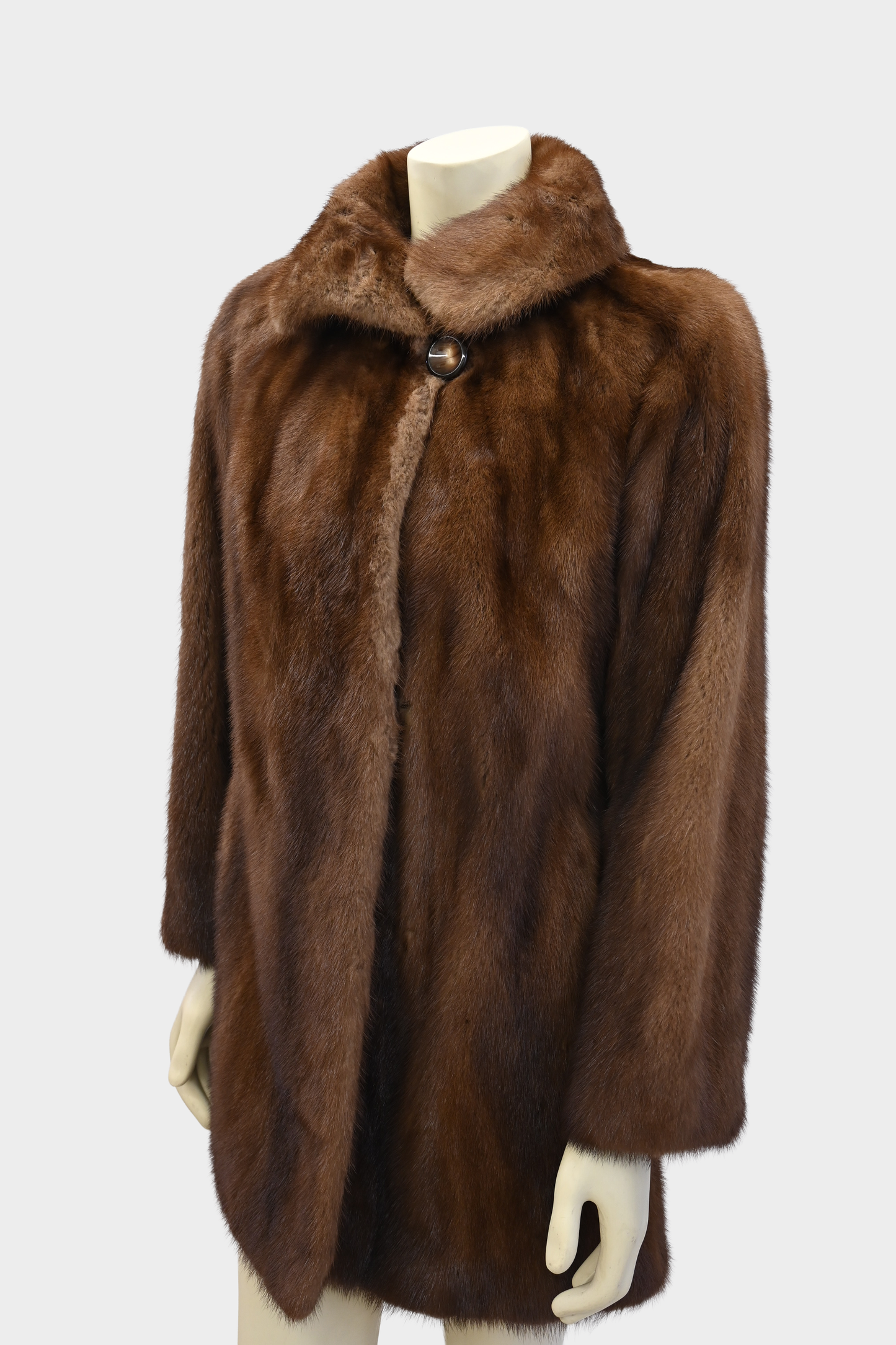 Bruno & Joseph Brown Mink Fur Coat