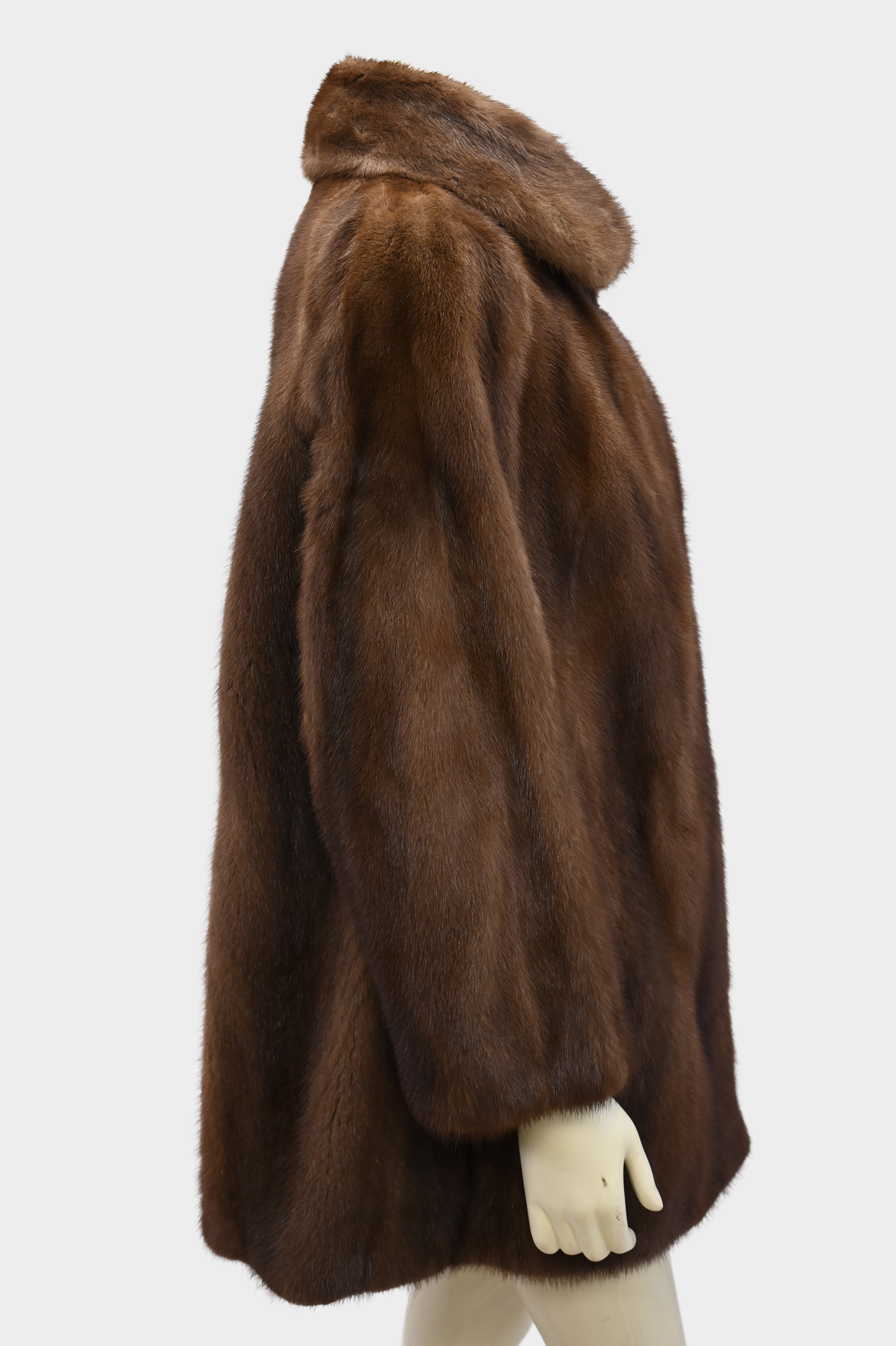 Bruno & Joseph Brown Mink Fur Coat
