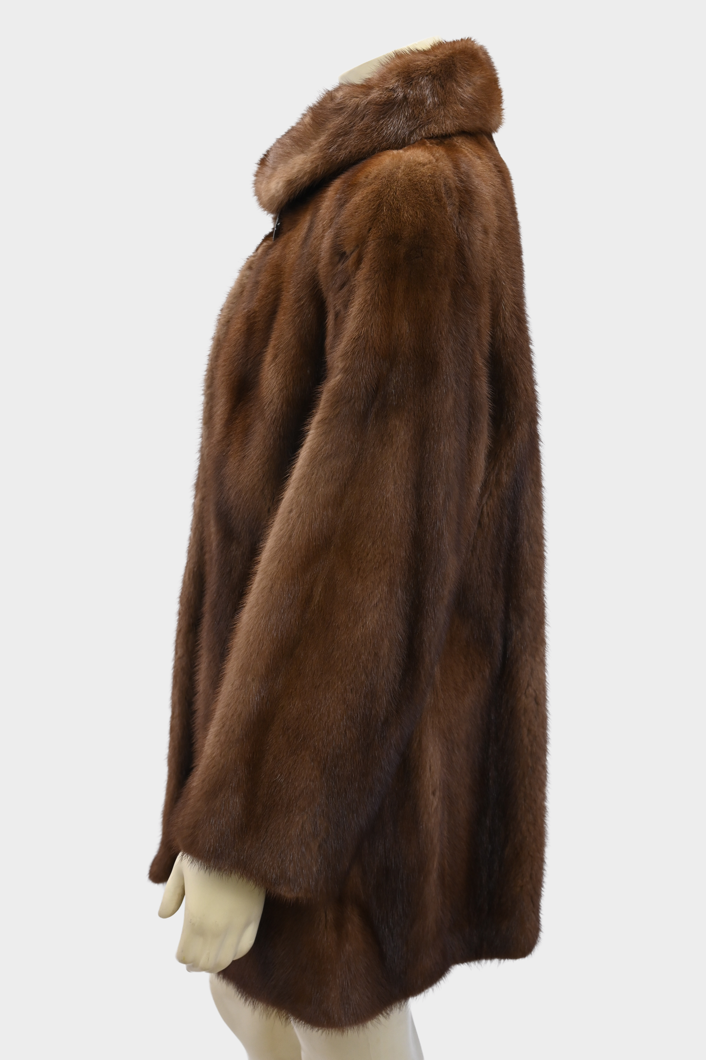 Bruno & Joseph Brown Mink Fur Coat