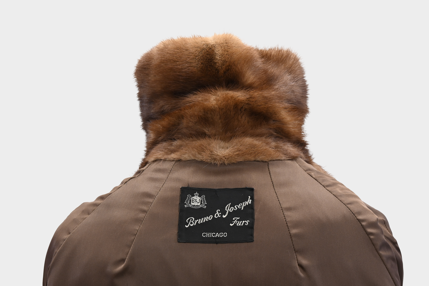 Bruno & Joseph Brown Mink Fur Coat