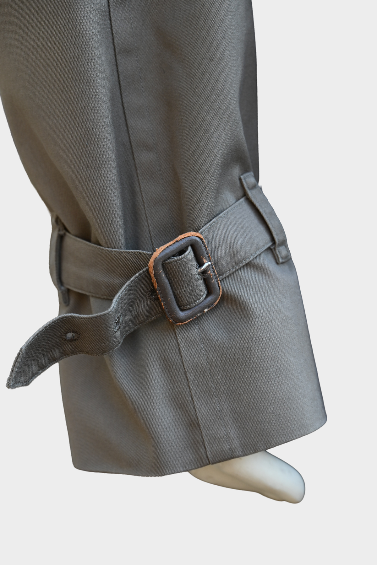 Vintage Burberrys Olive Trench Coat