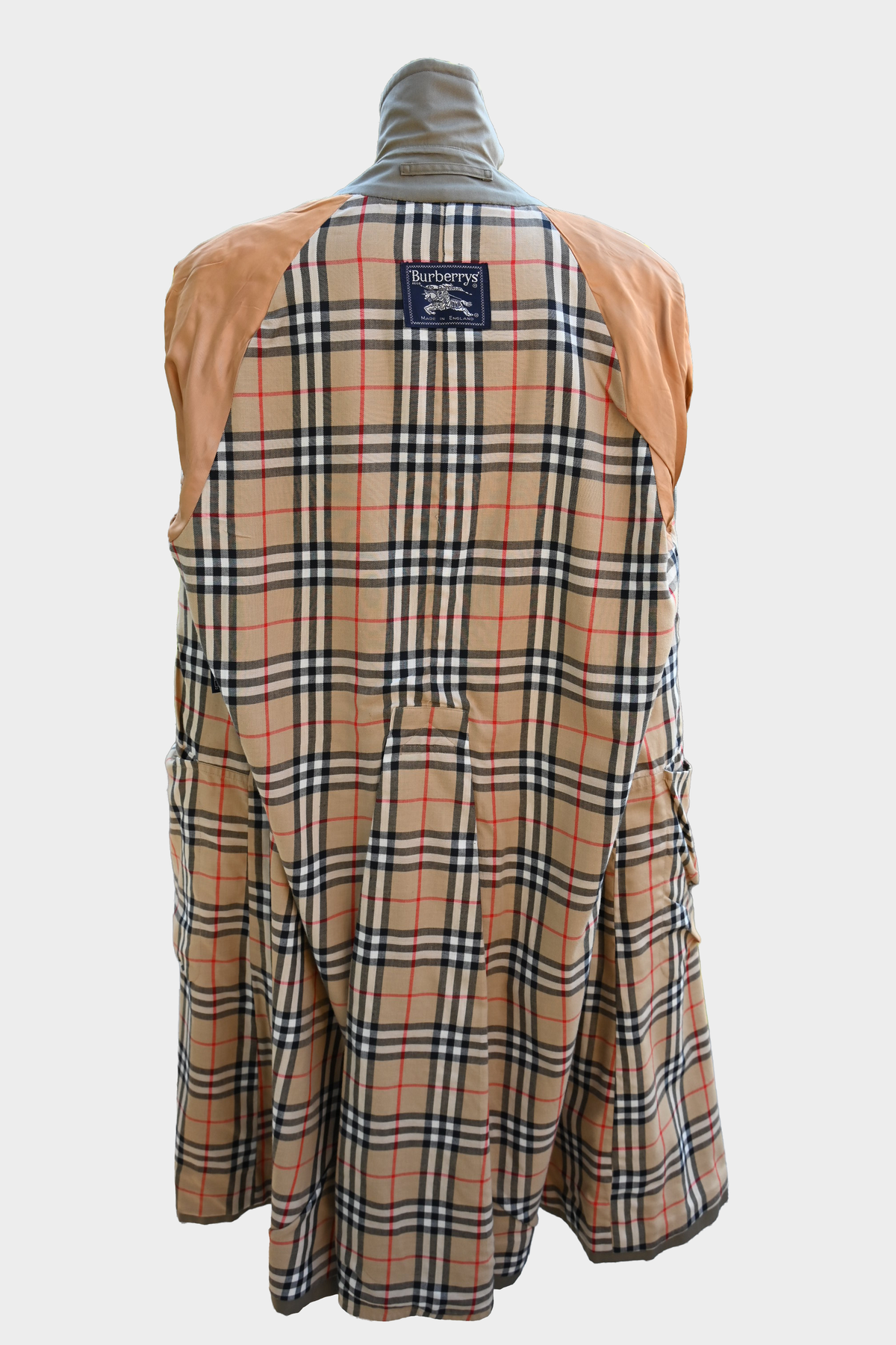 Vintage Burberrys Olive Trench Coat