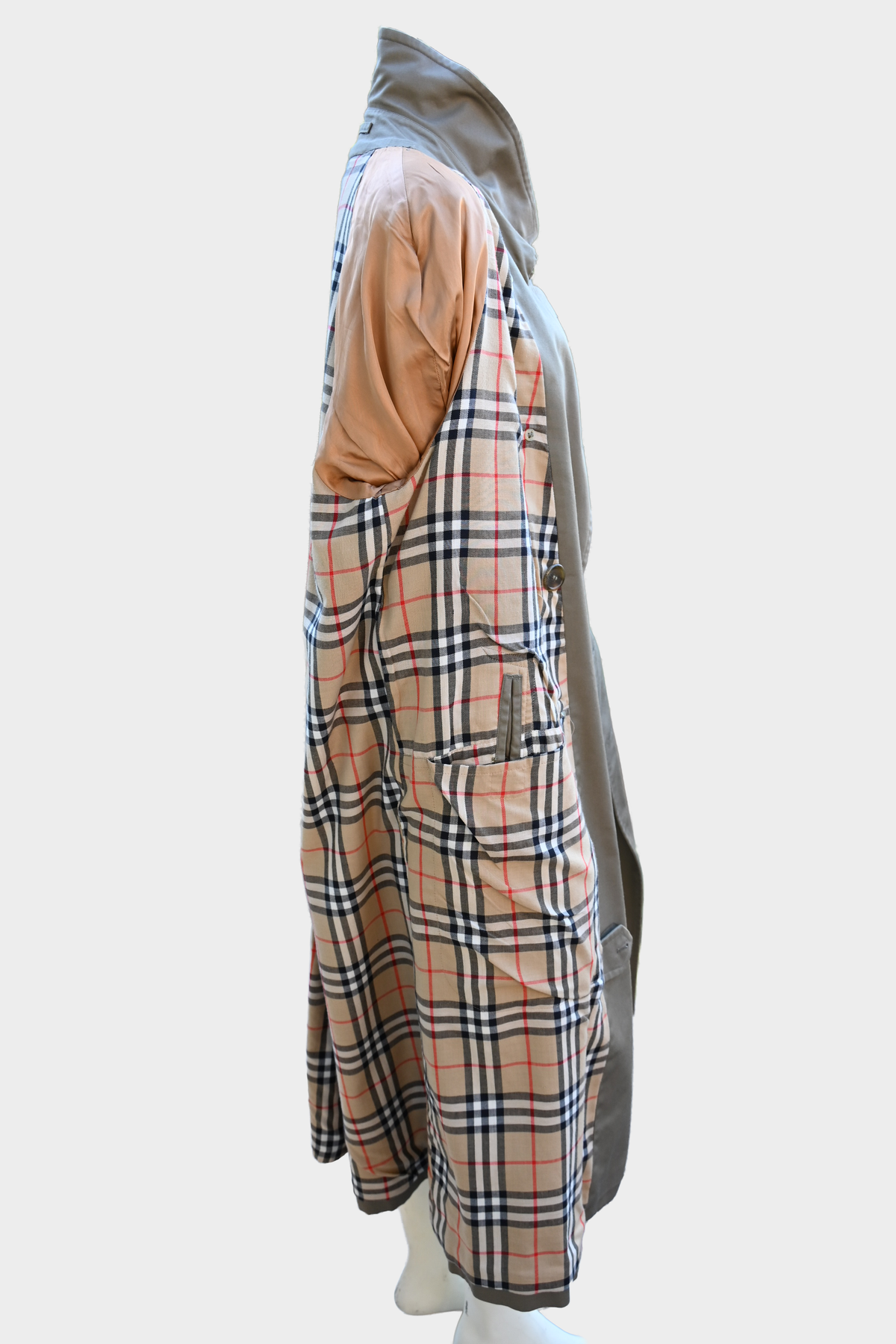 Vintage Burberrys Olive Trench Coat