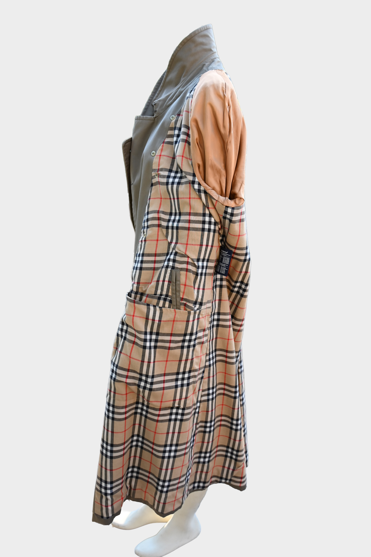 Vintage Burberrys Olive Trench Coat