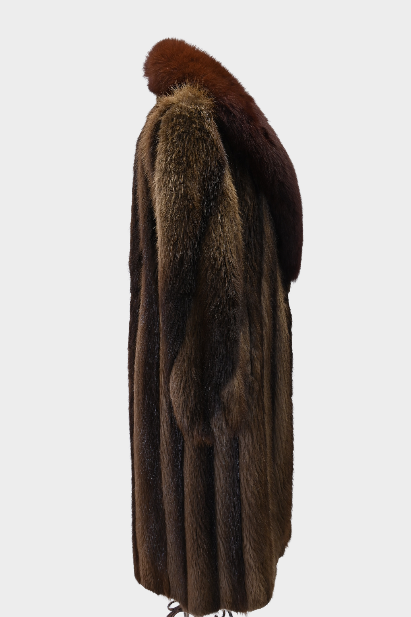 Beaver and Fox Fur Coat