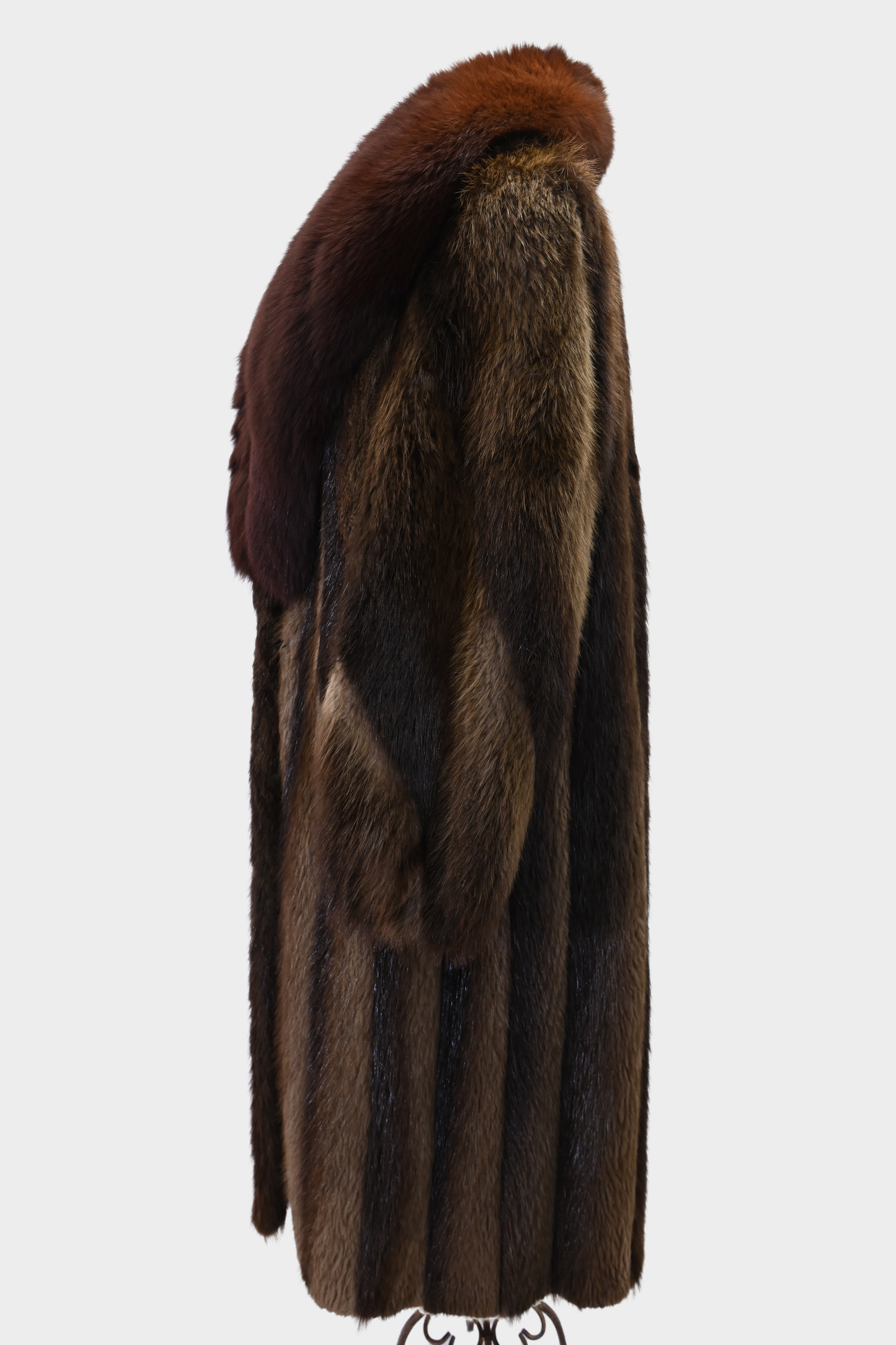 Beaver and Fox Fur Coat