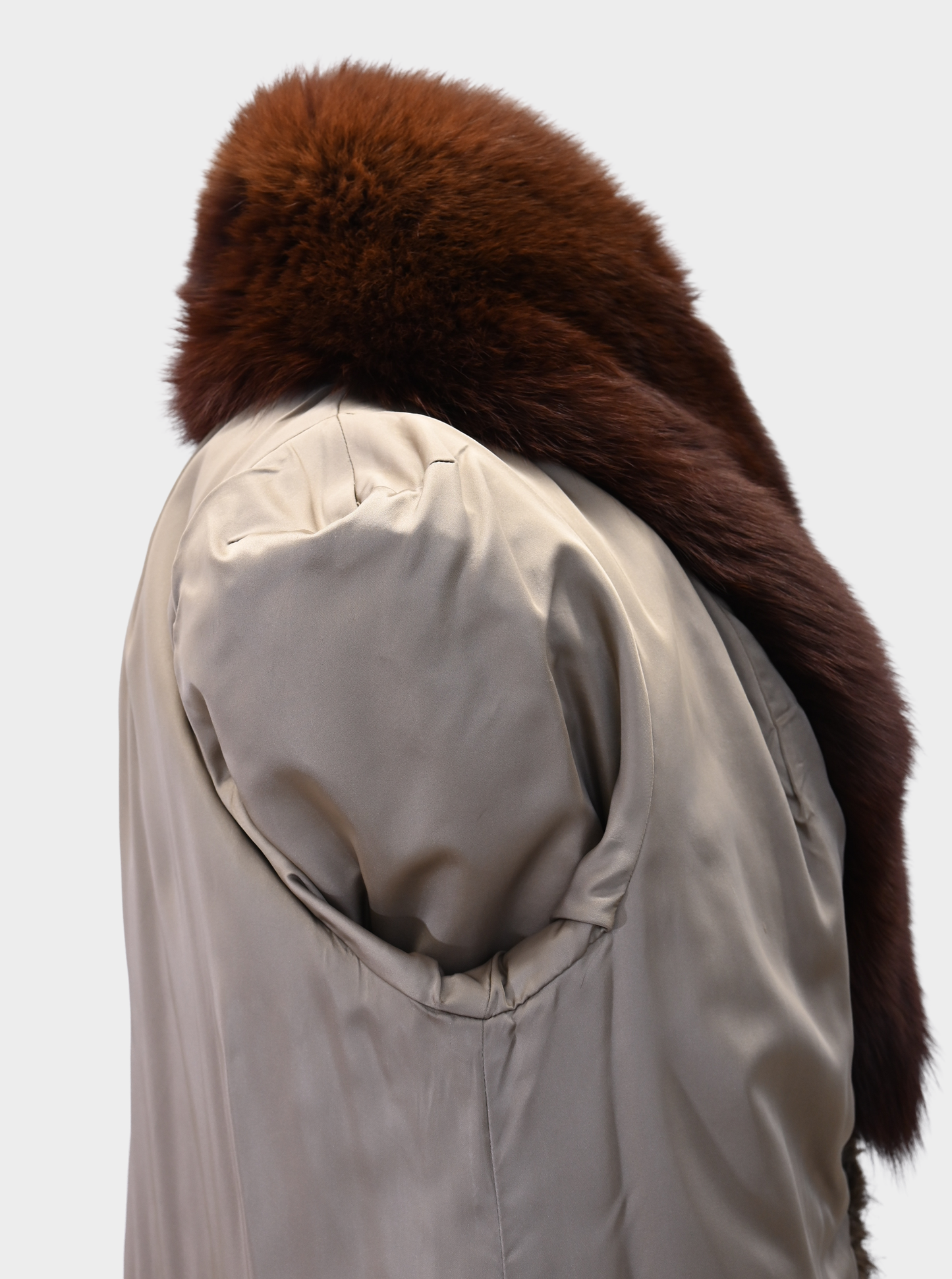 Beaver and Fox Fur Coat