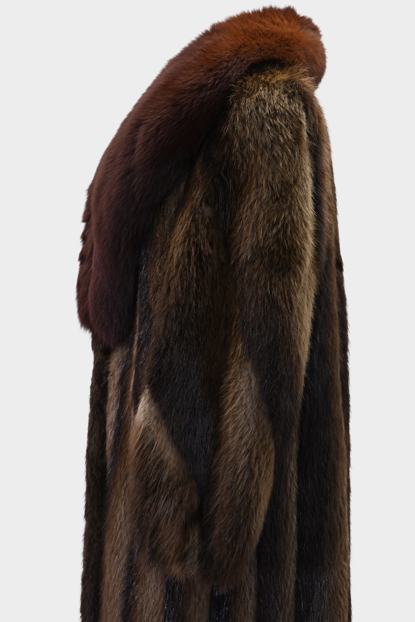 Beaver and Fox Fur Coat