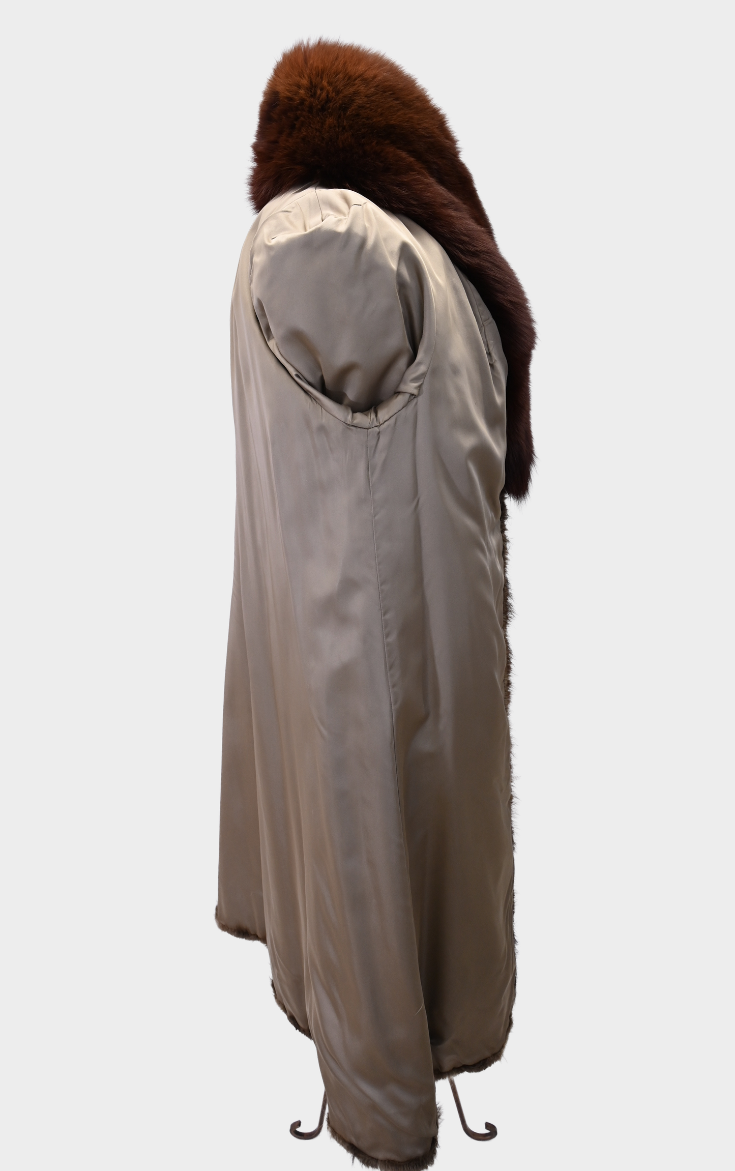 Beaver and Fox Fur Coat