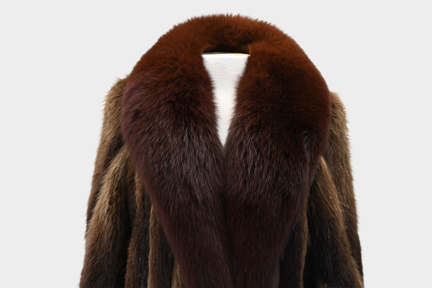 Beaver and Fox Fur Coat