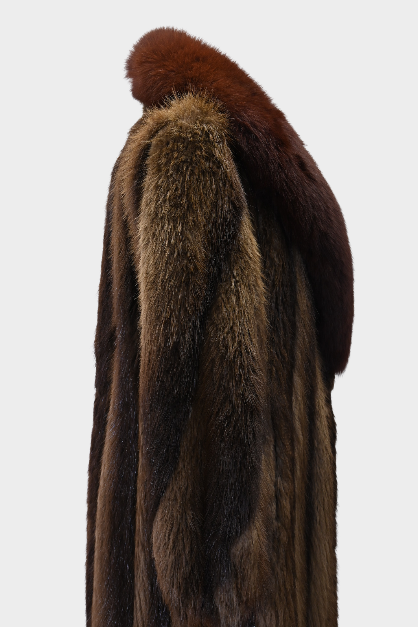 Beaver and Fox Fur Coat