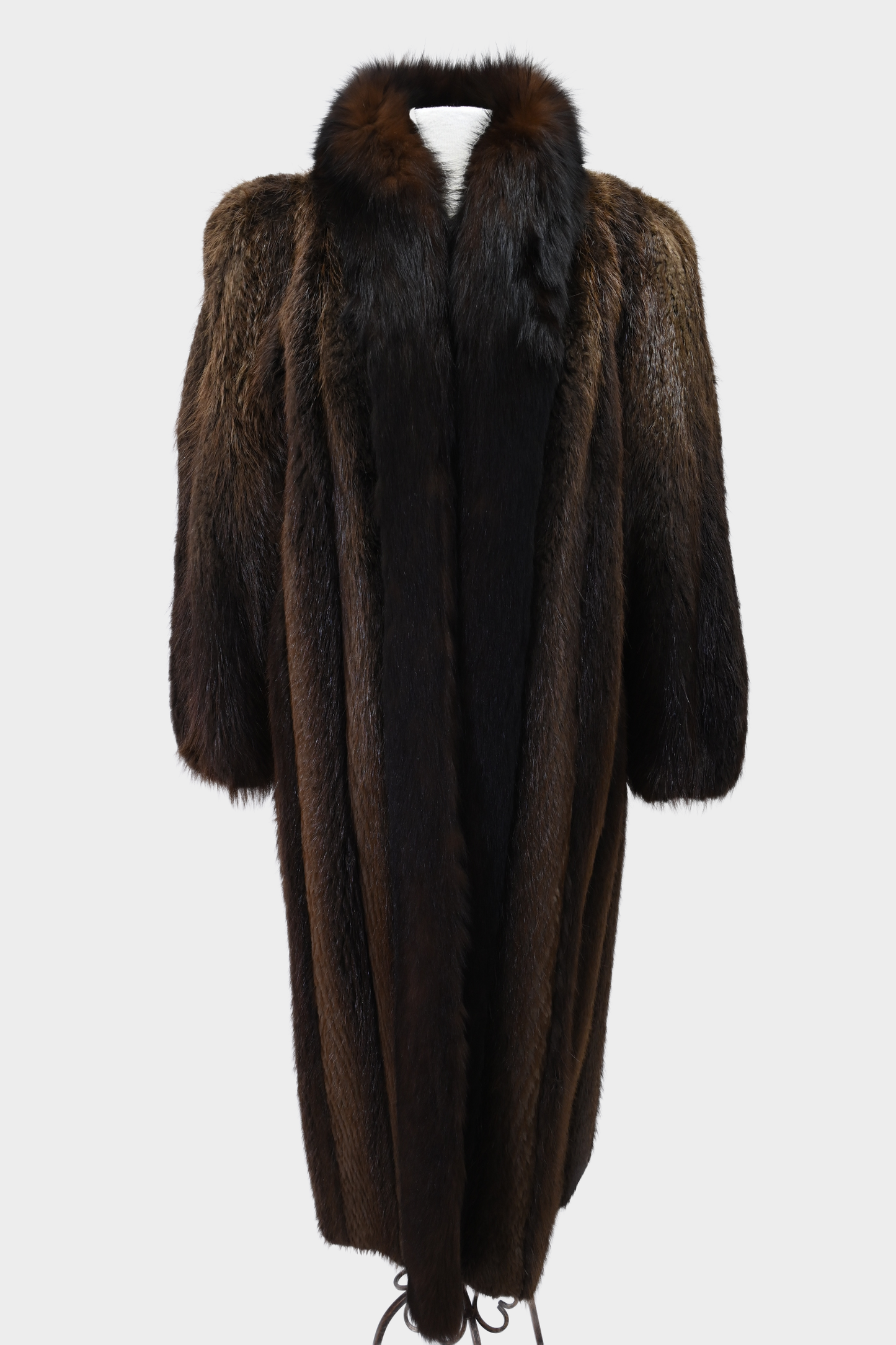Beaver and Fox Fur Coat