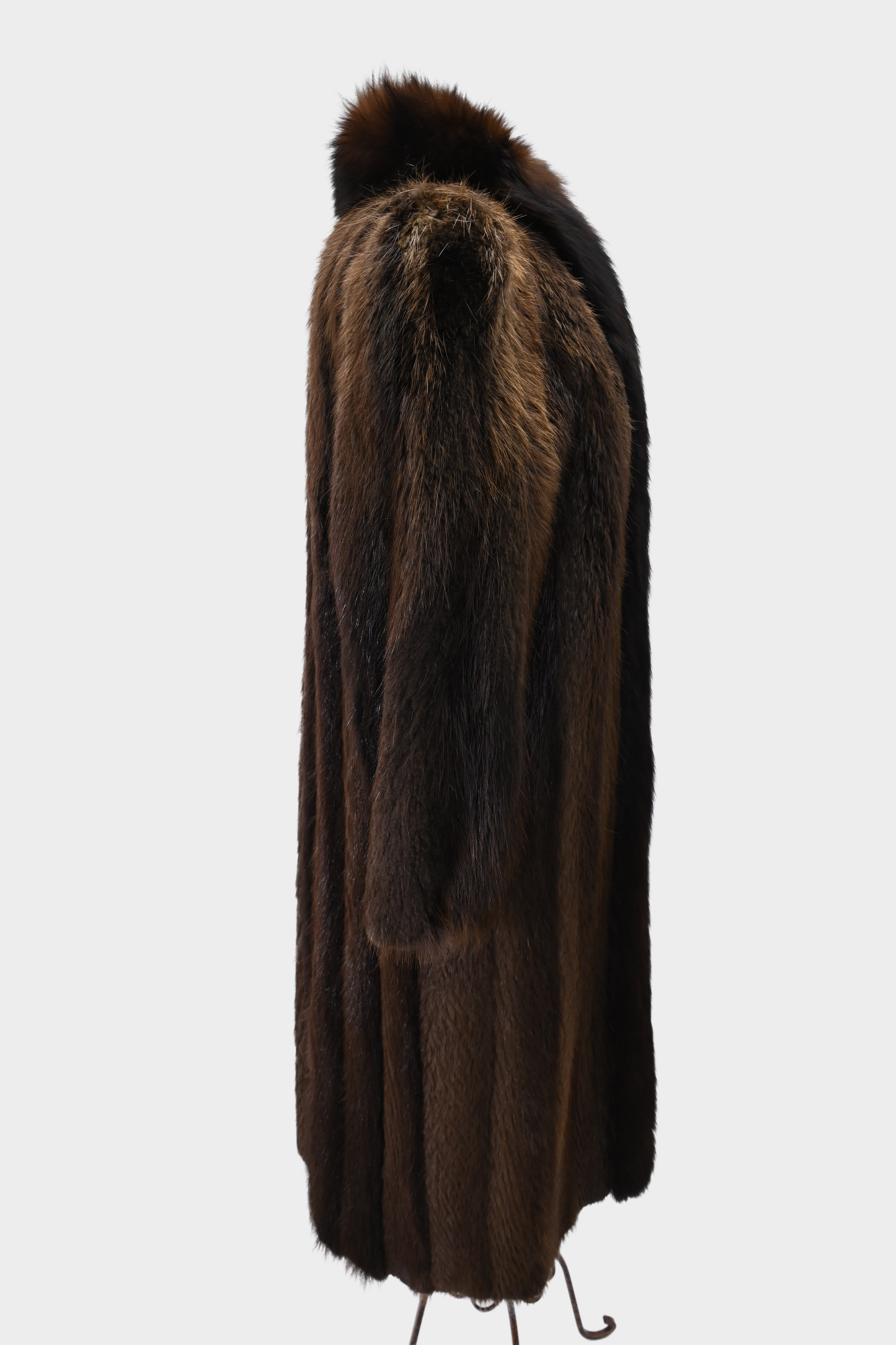 Beaver and Fox Fur Coat