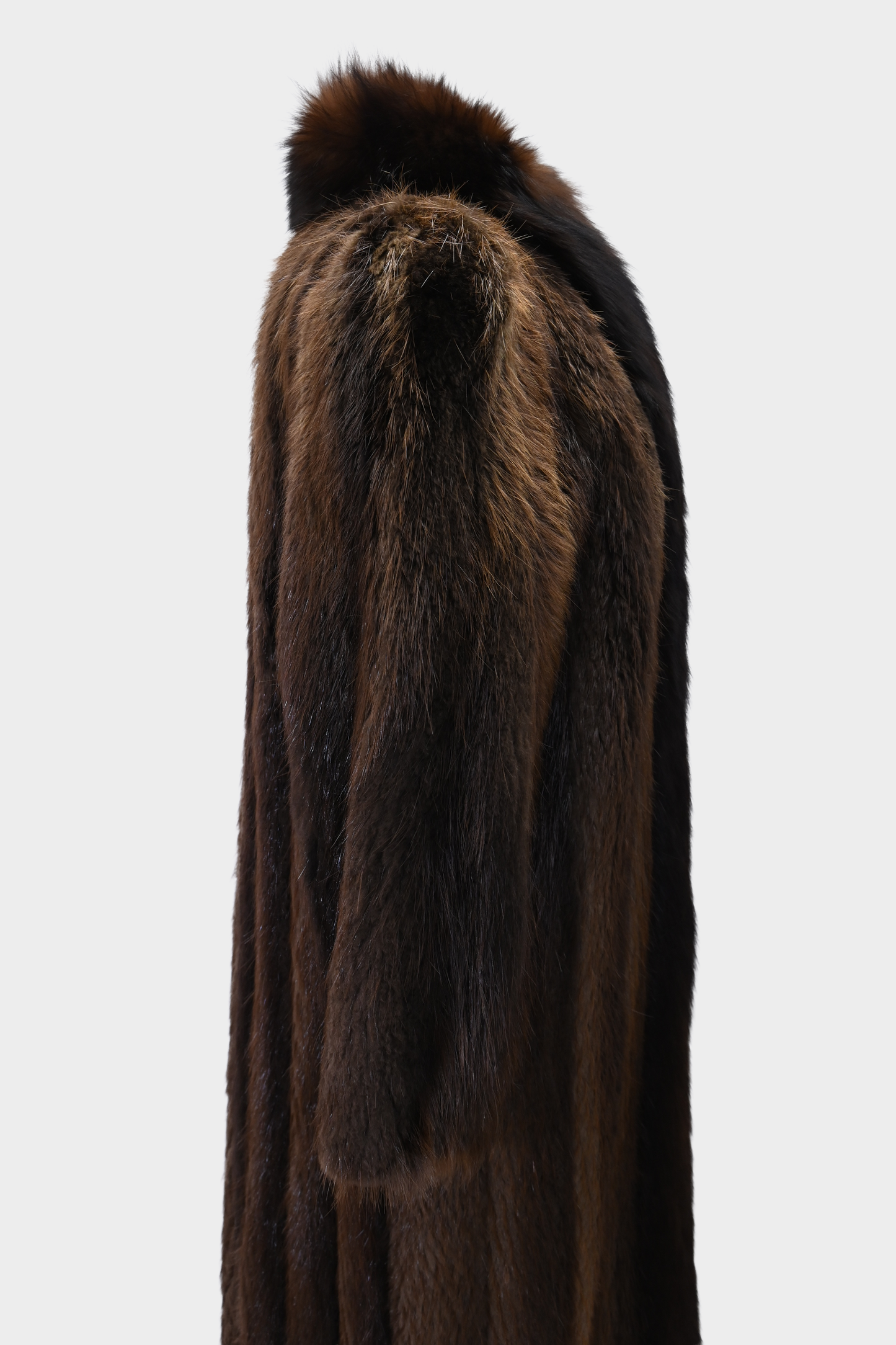 Beaver and Fox Fur Coat