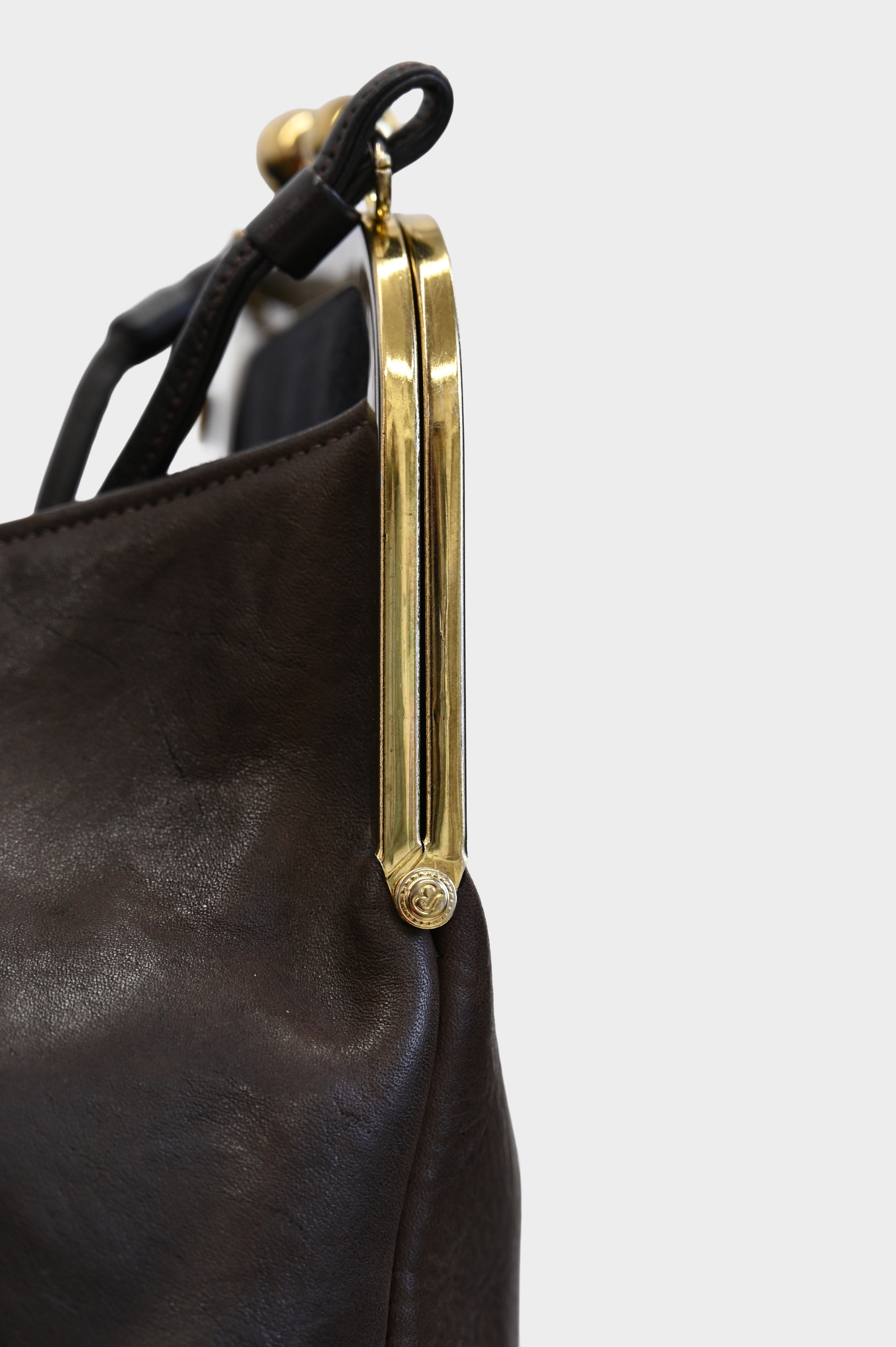 Bonnie Cashin Coach Double Kisslock Swinger Bag